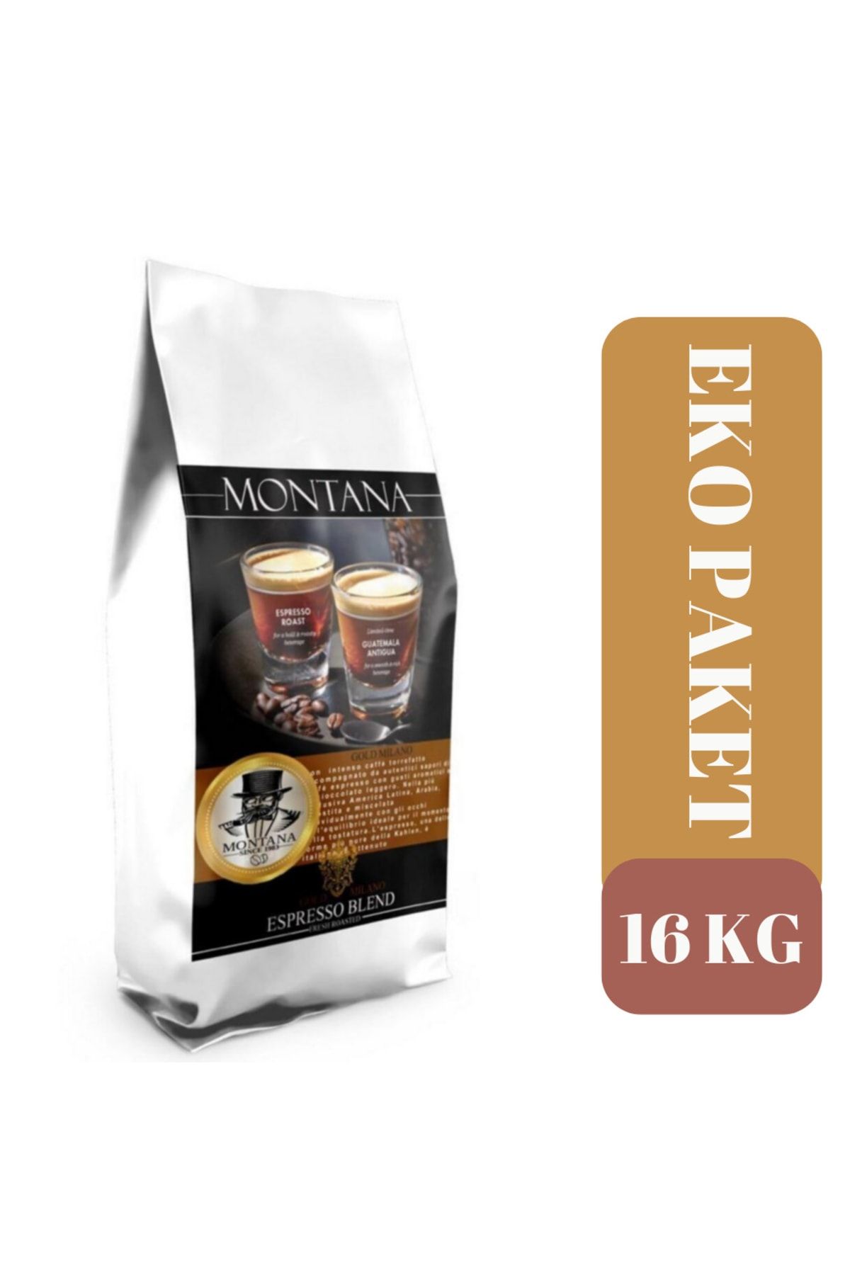 MONTANA Premium Espresso Blend Çekirdek Kahve 16 Kg