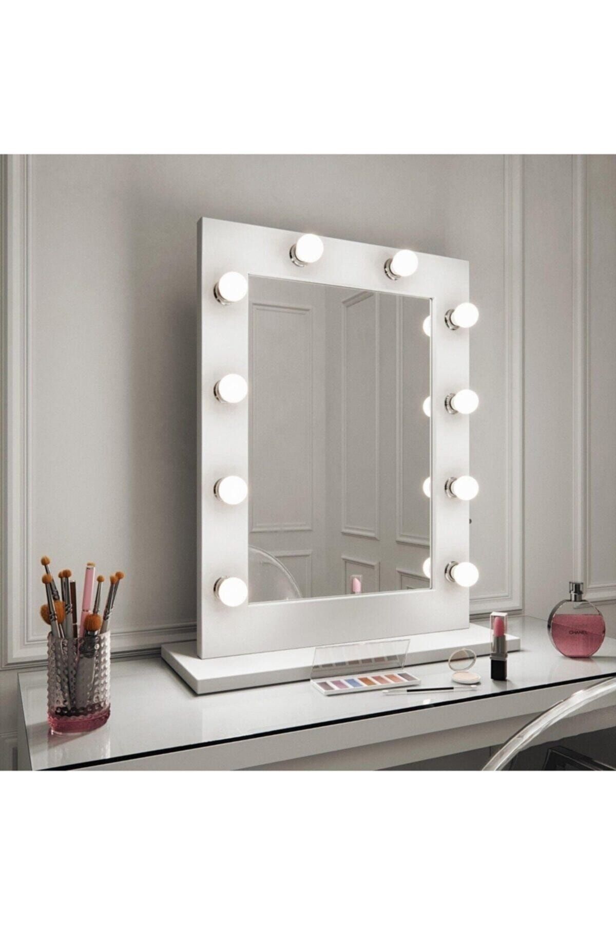 Erşen Design Home Işıklı Kulis Makyaj Aynası 65x45 Cm