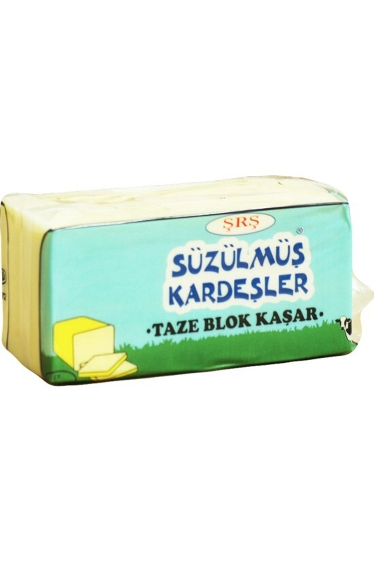 Süzülmüş Kardeşler Taze Blok Kaşar Peyniri 1 Kg