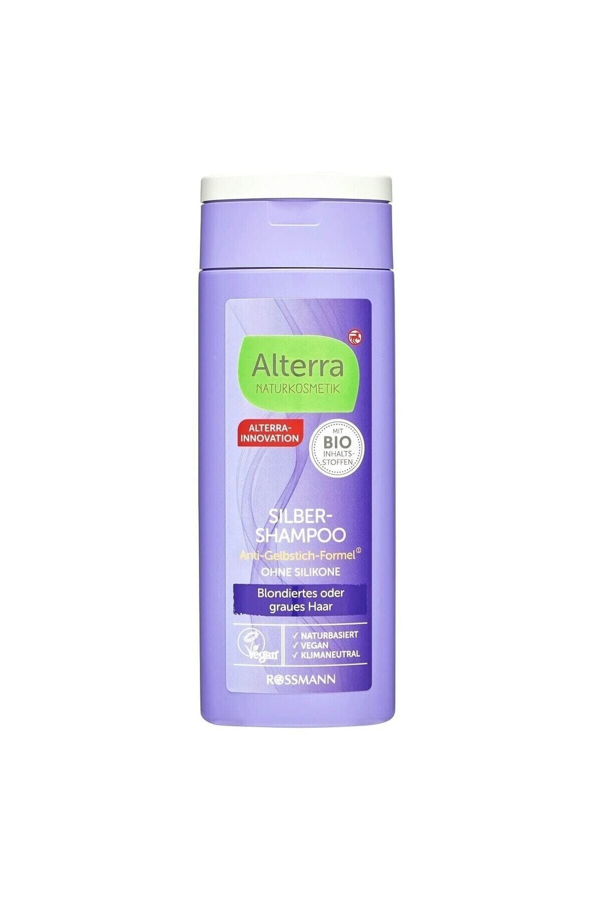 Alterra Vegan Sarı Saçlara Özel Bakım Şampuan Silver 200 ml