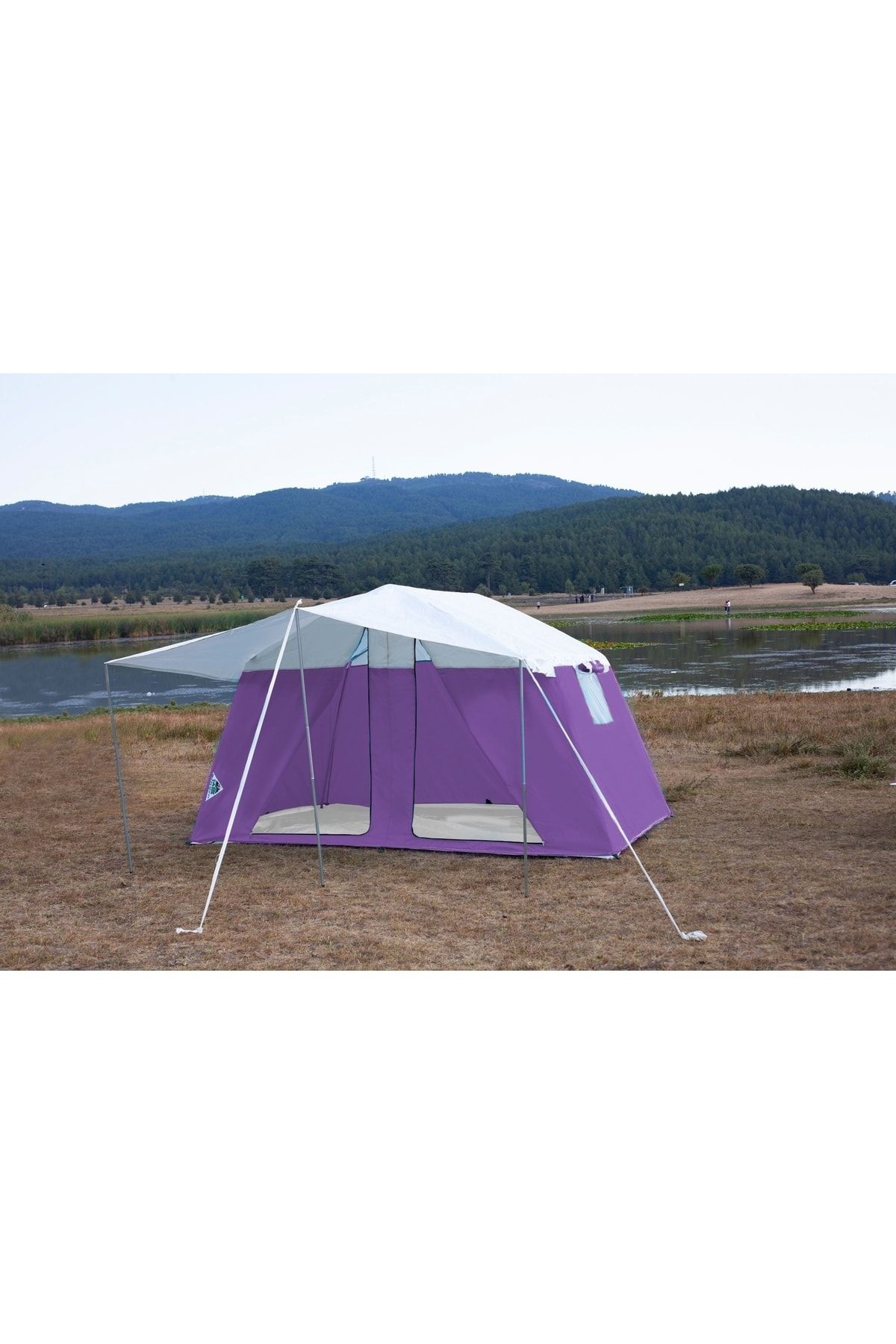 uç uludağ çadır Iki Odalı Lüx Imperteks Kamp Çadırı - Lila