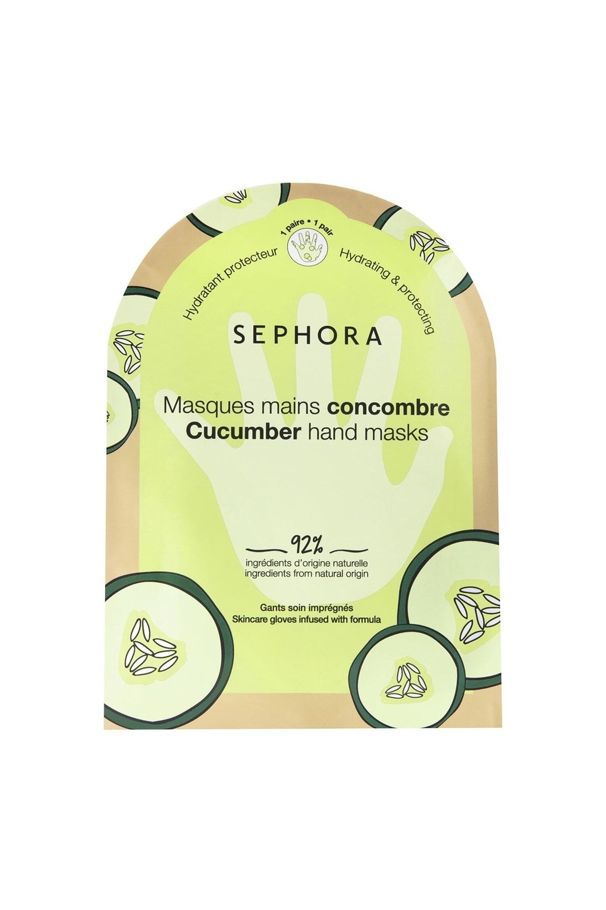 Sephora Hand Mask Cucumber (SALATALIK) - Benim Ol