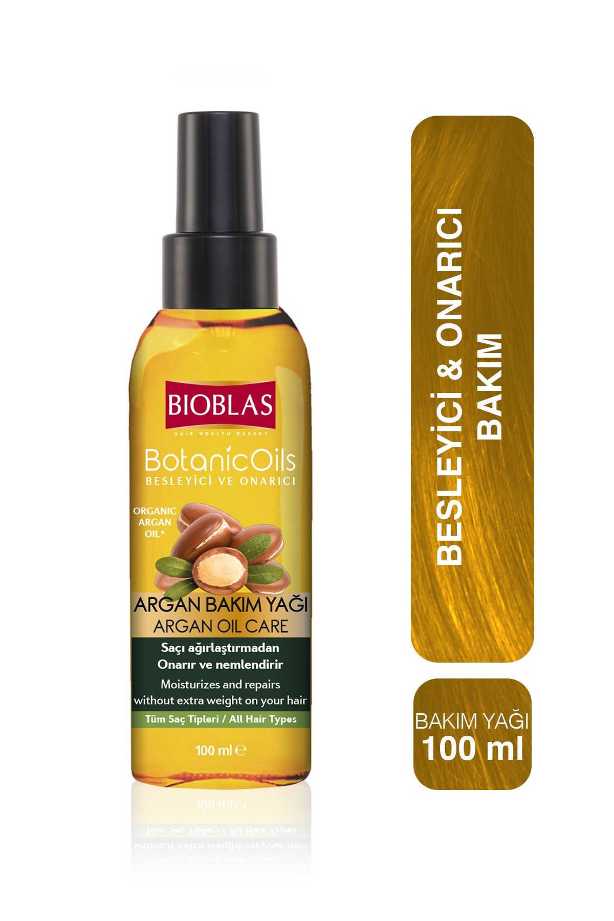 Bioblas Argan Bakım Yağı 100 ml  - Onarıcı Bakım Yağı
