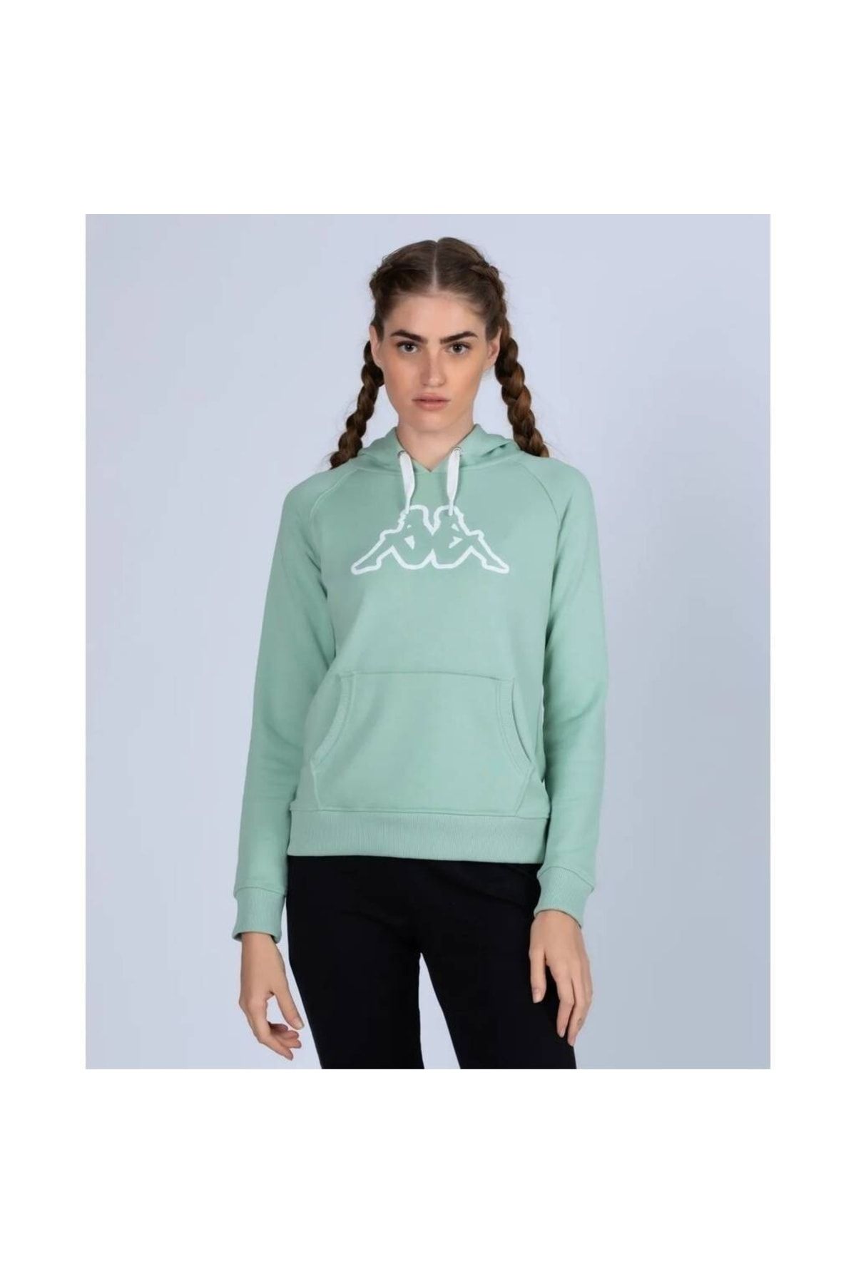 Kappa Kadın Sweatshirt Logo Belle Slim 341h3mw-269k