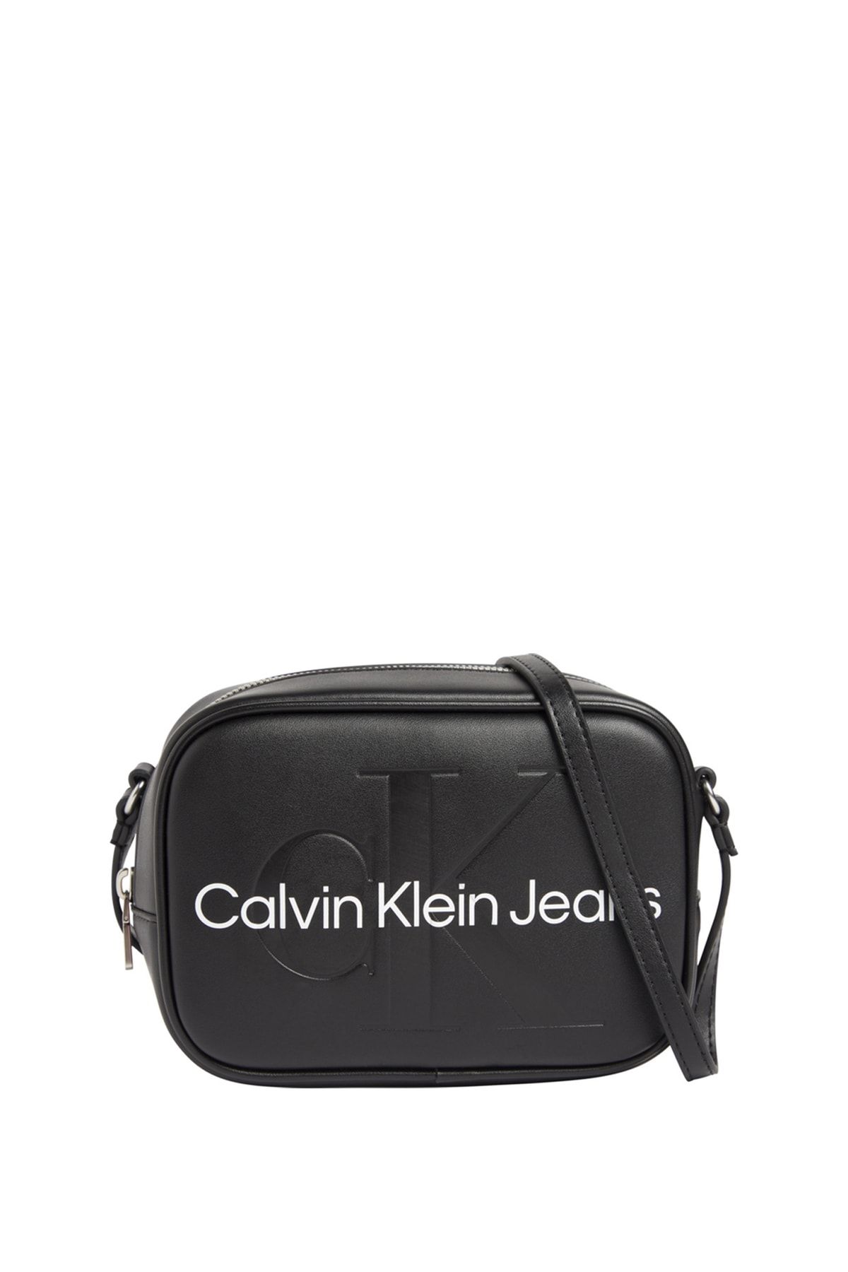 Calvin Klein Çapraz Çan Standart Siyah