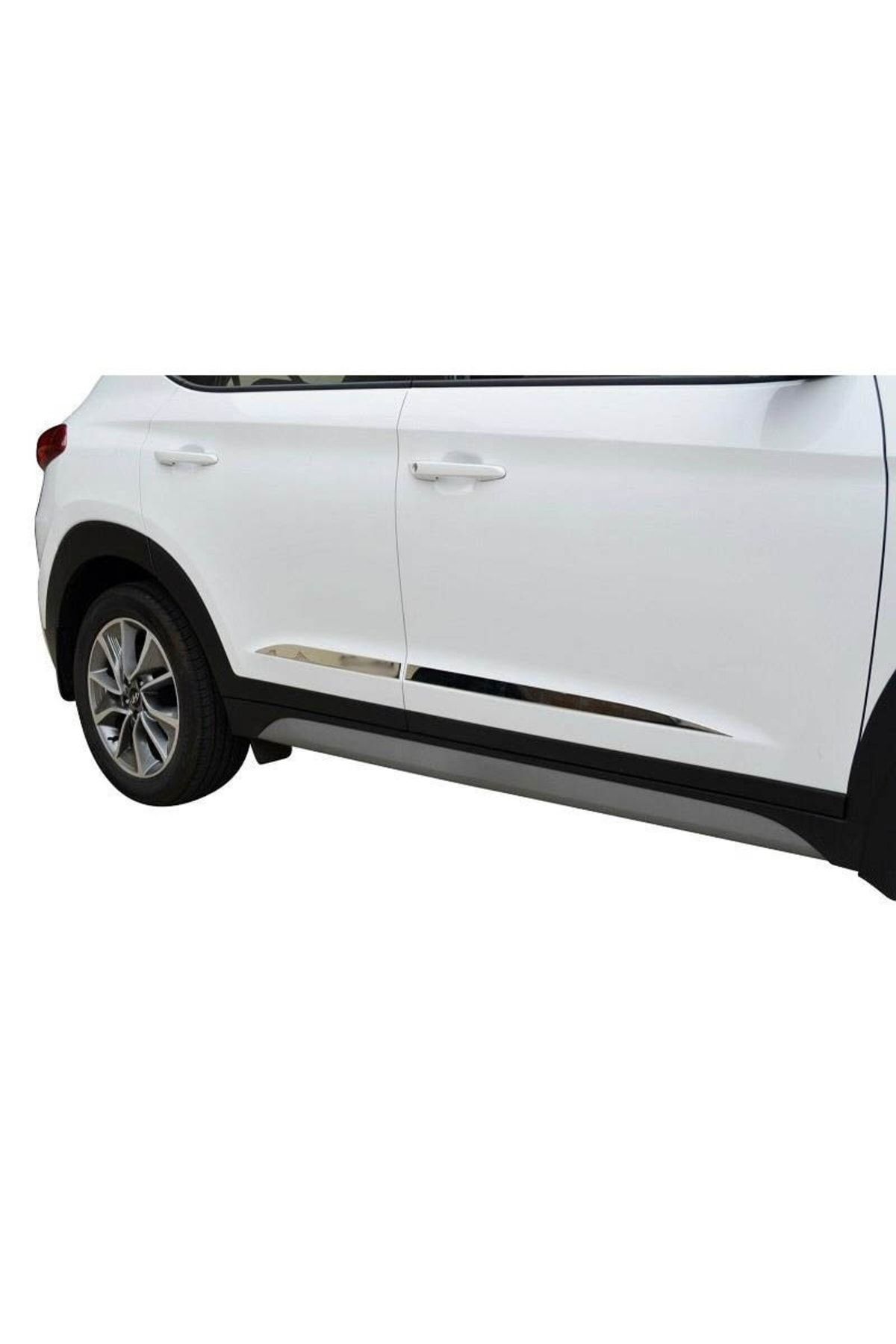 OLED GARAJ Hyundai Tucson İçin Uyumlu  2015-2018 Krom Kapı Çıtası