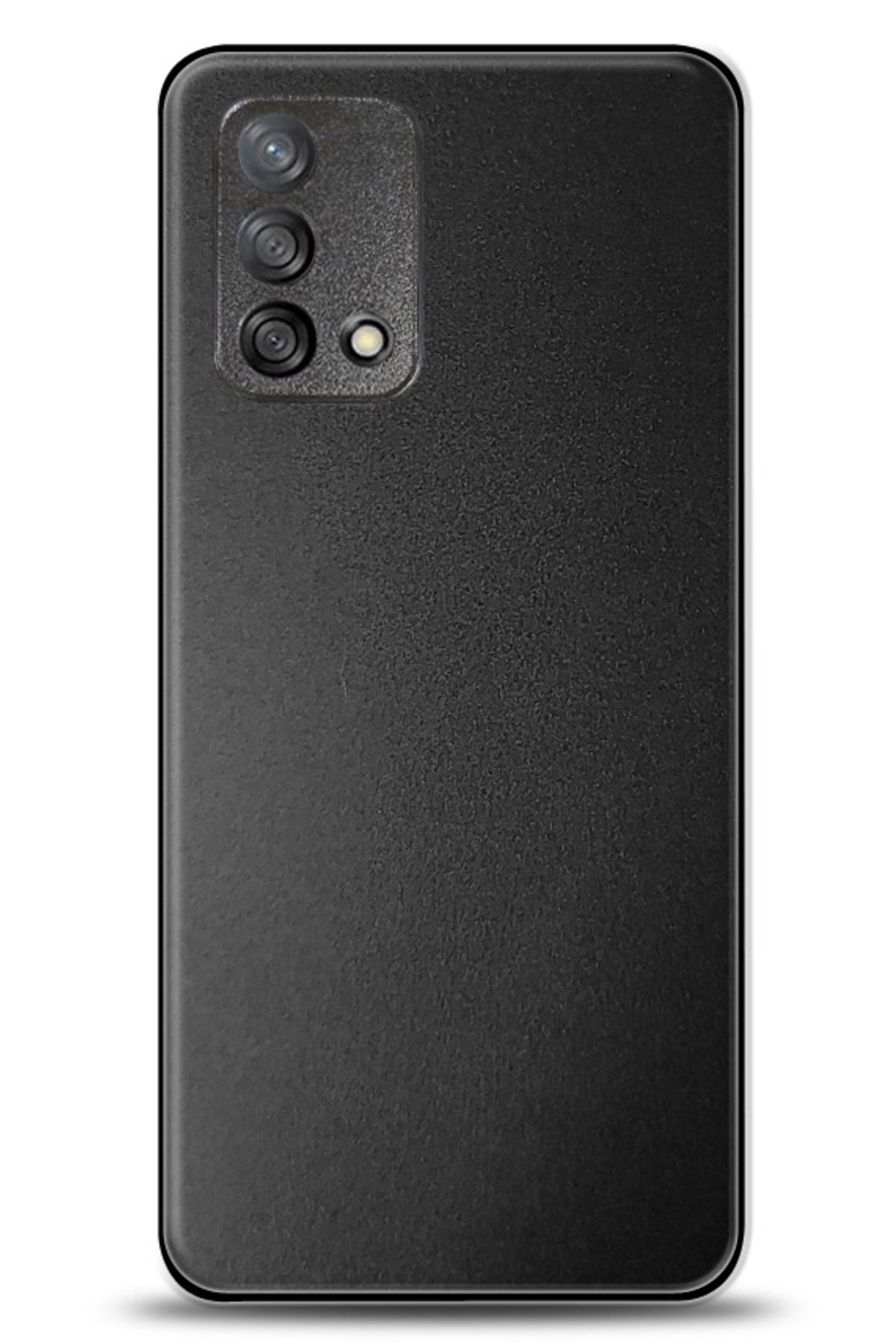 Dafoni Oppo A74 4g Metal Siyah Rubber Kılıf