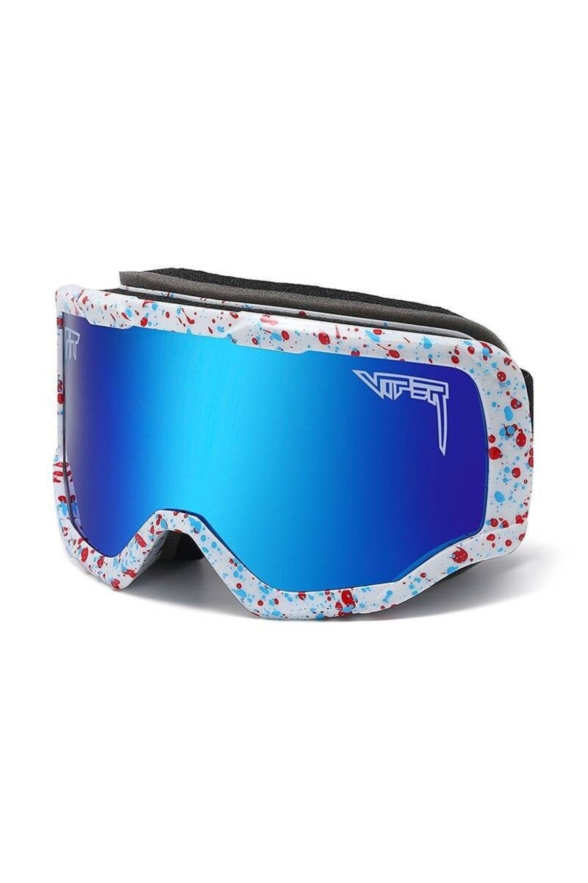 Schulzz Uv400 Korumalı Buğu Önleyici Çift Katmanlı Snowboard Kayak Gözlüğü