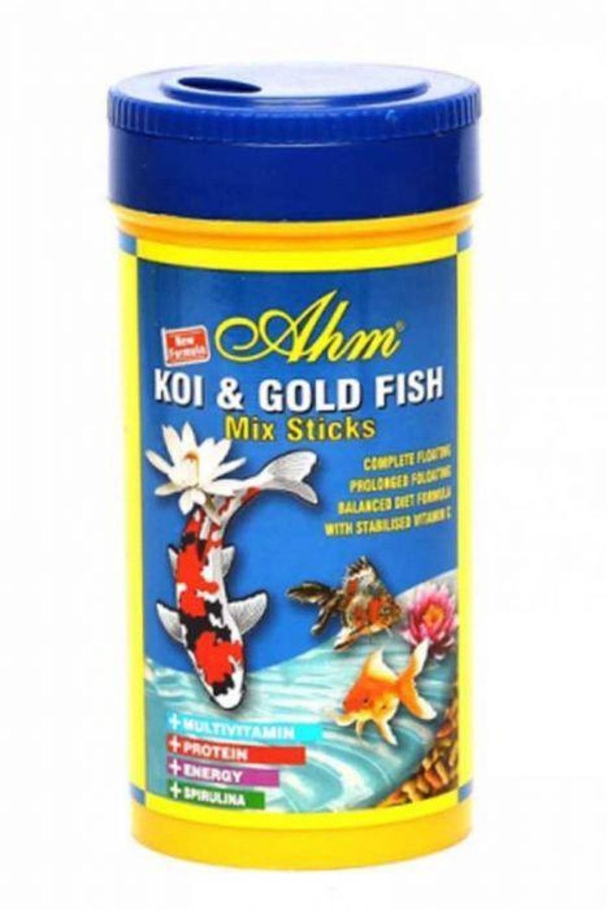 Ahm Koi Goldfish Mix Sticks 1000ml Balık Yemi