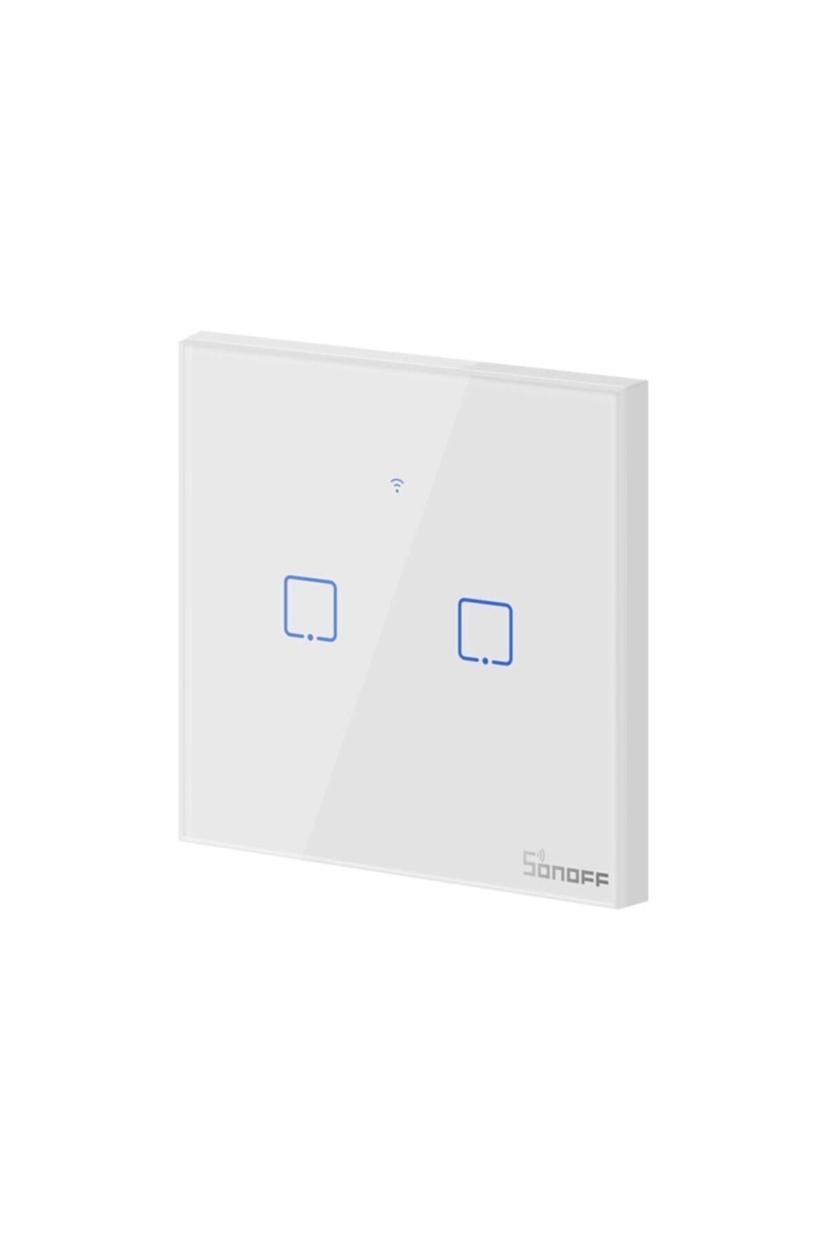 Sonoff Akıllı Wifi Işık Anahtarı 2 Li Google Home-alexa (yeni Versiyon)