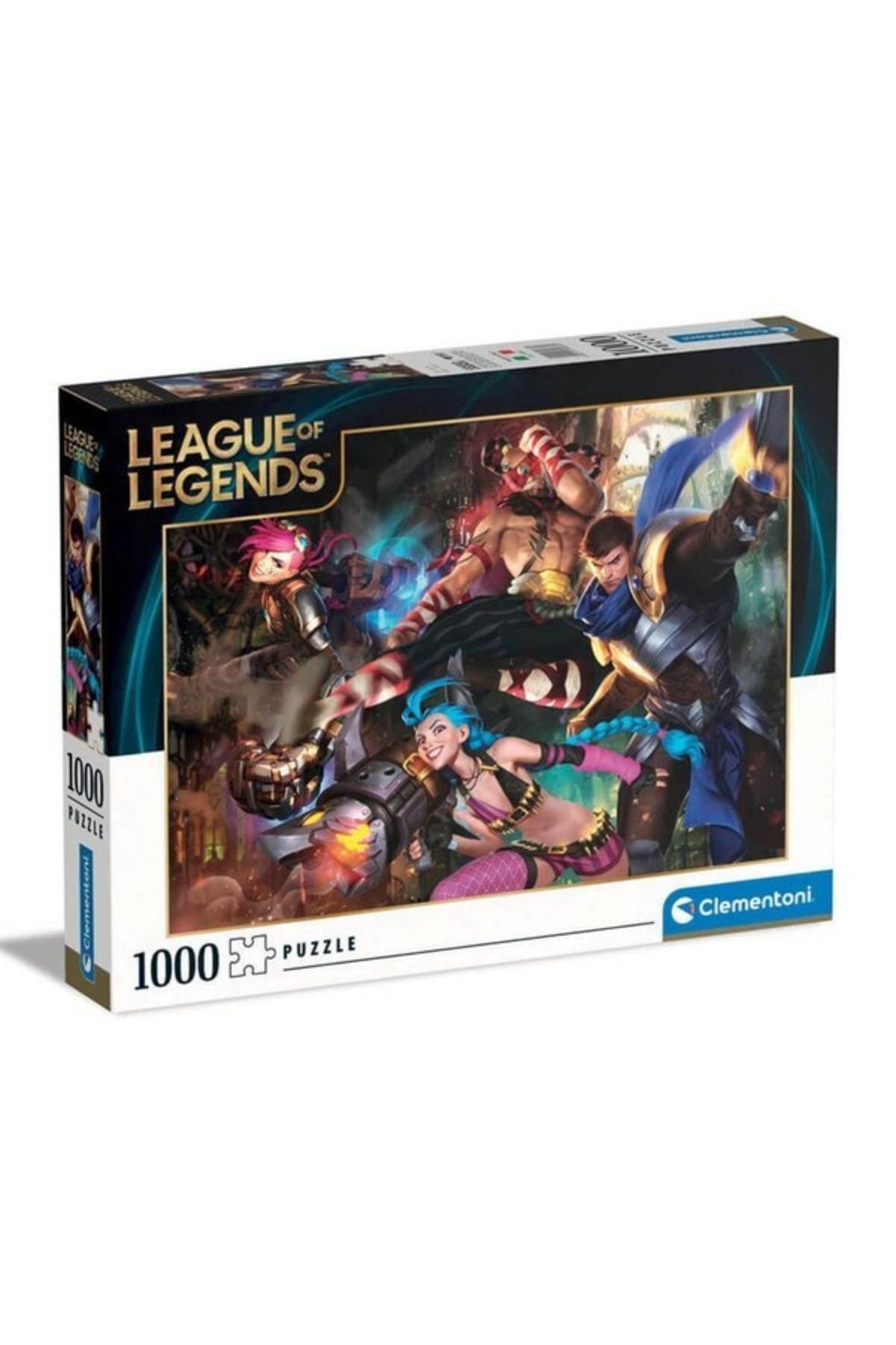 Clementoni - 1000 Parça League Of Legends Yetişkin Puzzle - 1 39668
