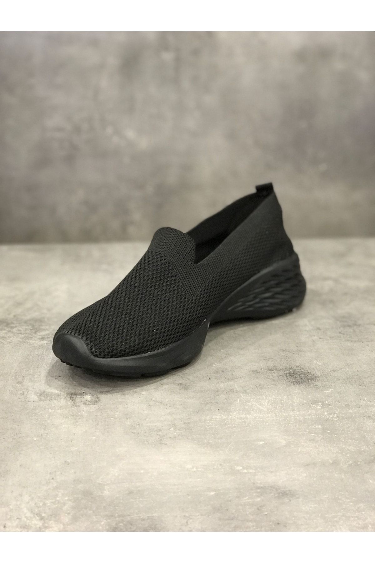 Akalın Ayakkabı Siyah - Swıft Kadın Spor Şık Günlük Yürüyüş Ortopedik Taban Ayakkabı