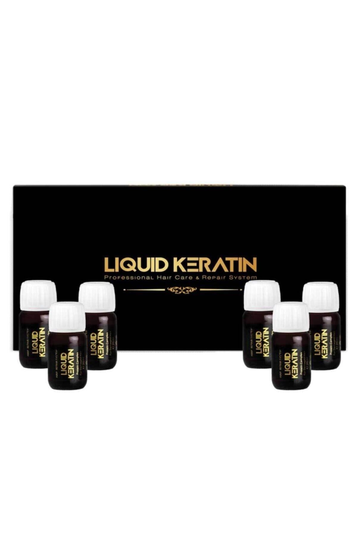 Liquid Keratin Saf Keratin Serum - Doğal Keratin (6x20ml)