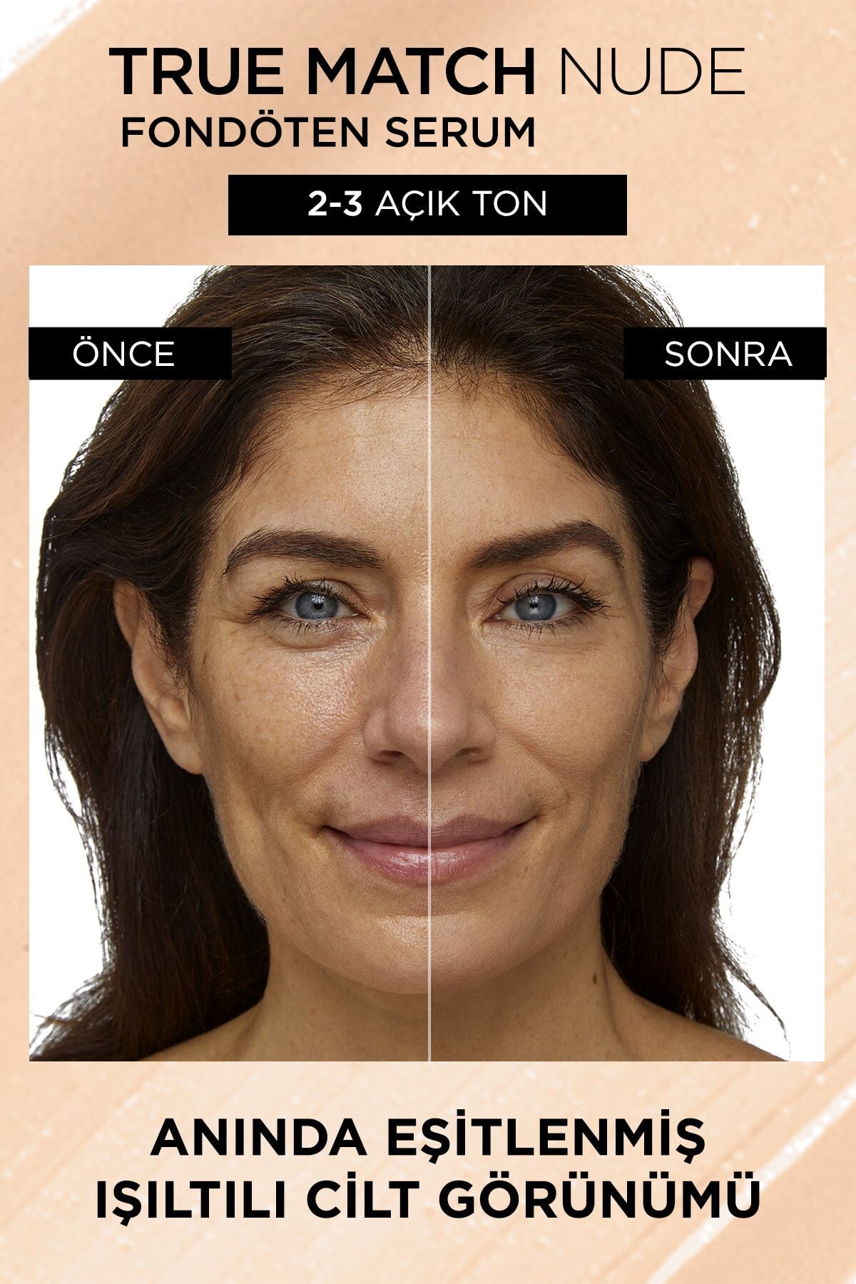 L'oréal Paris True Match Nude Fondöten Serum 2-3 Light_2