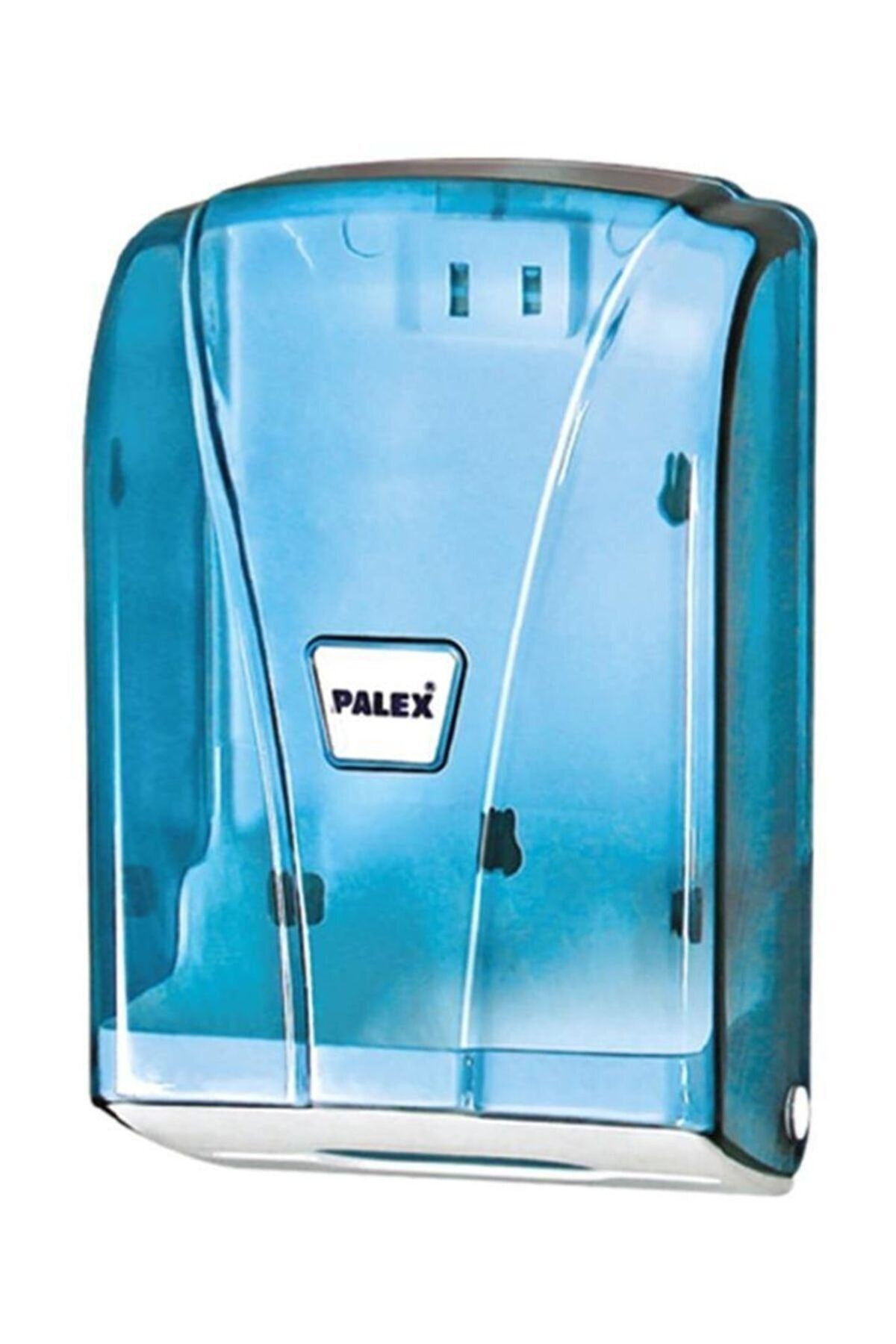Palex (ün-ev) C Katlama Tuvalet Kağıtlığı (tuvalet Kağıt Dispenseri) Şeffaf-mavi 3438-1