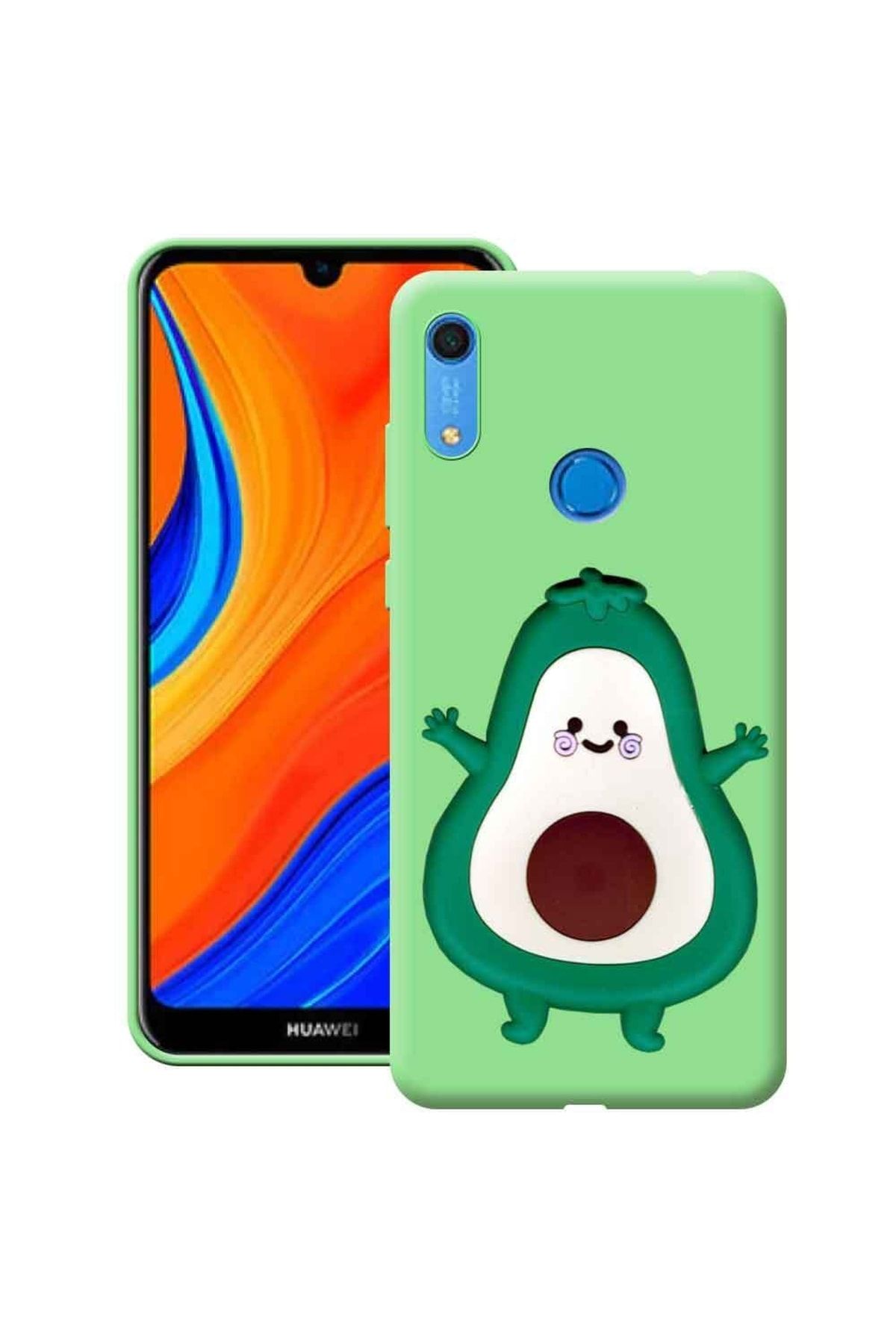Smart Tech Huawei Y6s 2019 Cartoon Silikon Telefon Kılıfı
