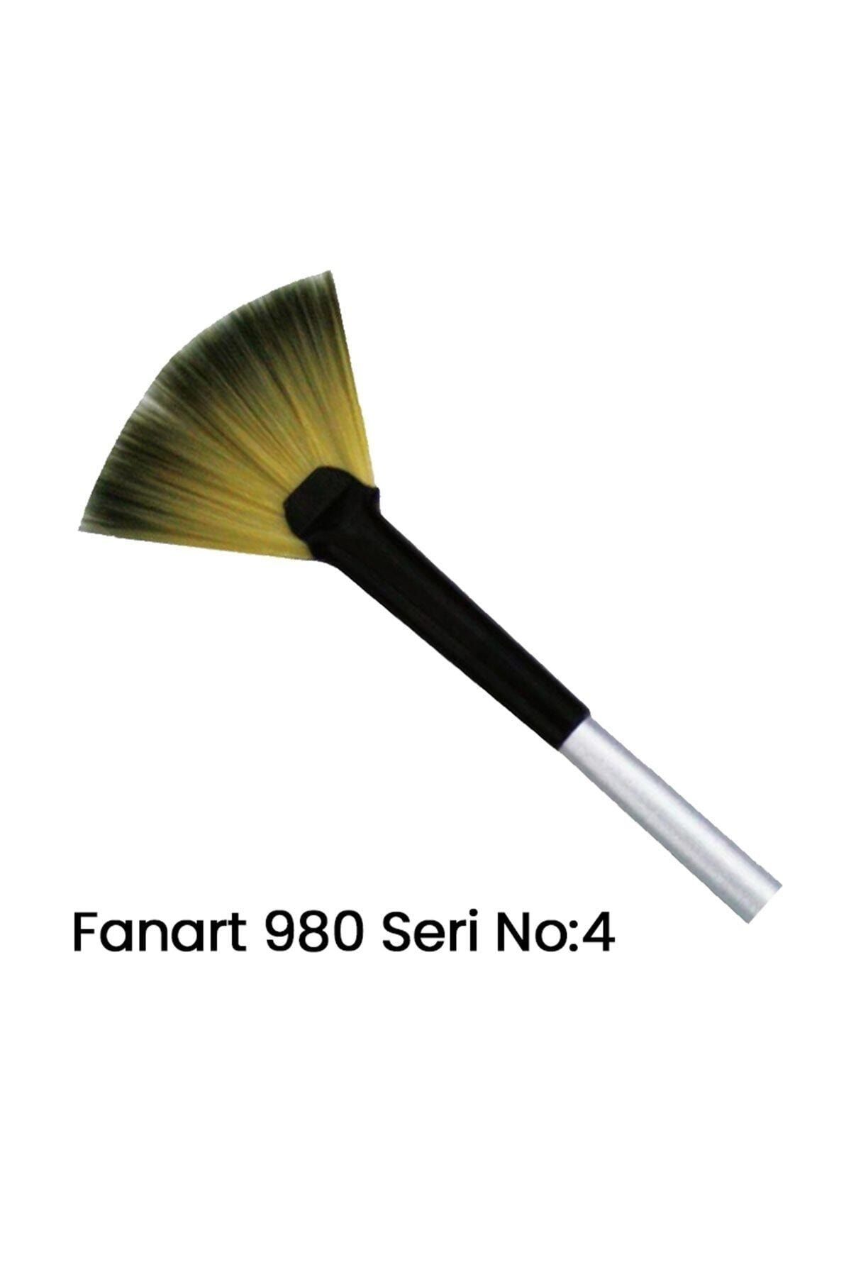 Fanart 980 Seri Yelpaze Fırça No 4