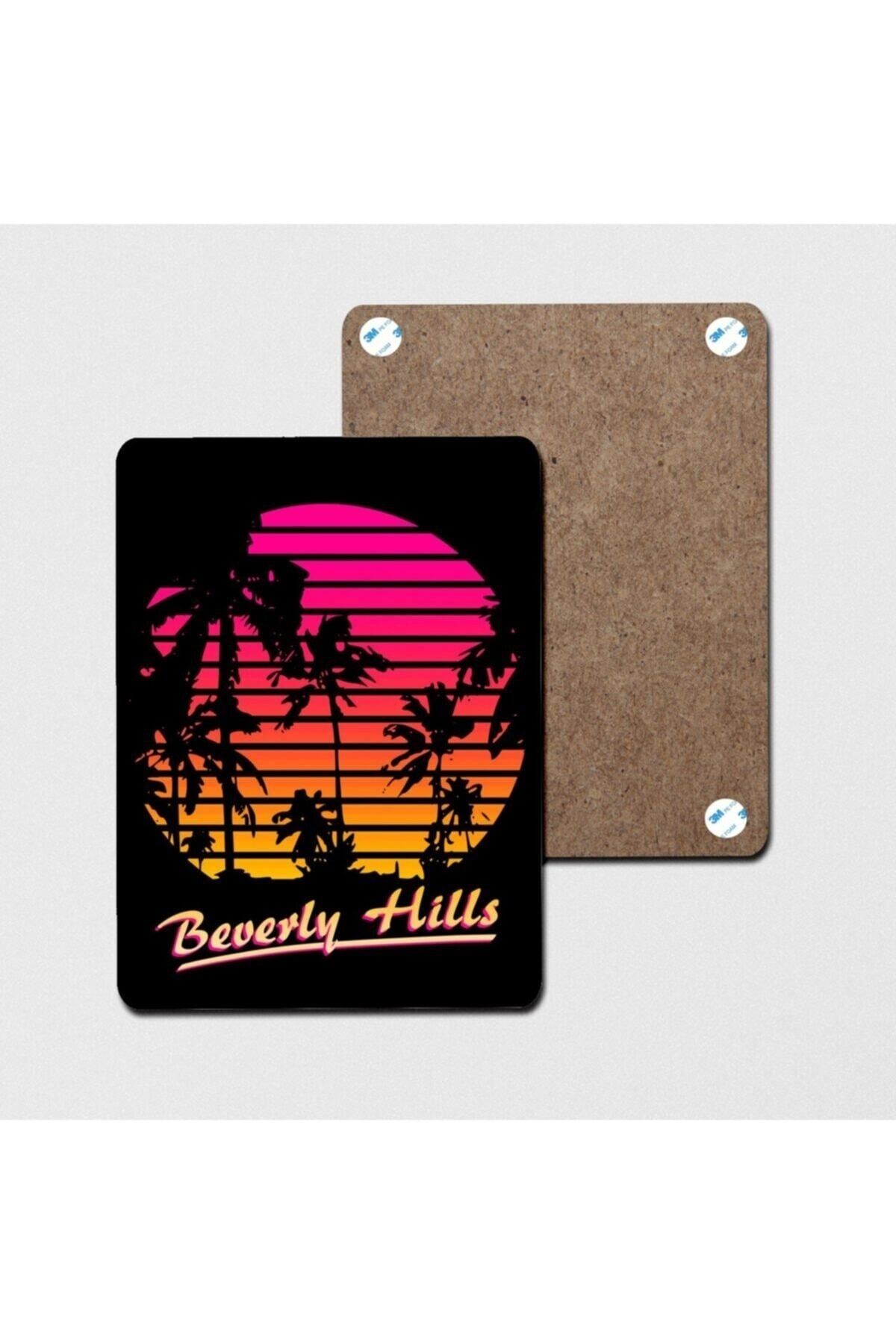 Fizello Beverly Hills 80s Sunset Mdf Tablo