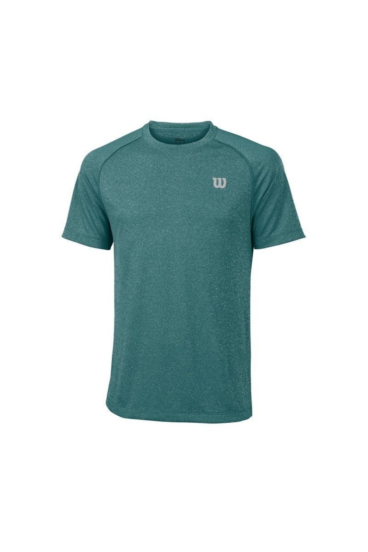Wilson M Core Crew Yeşil Erkek T-shirt Wra746407