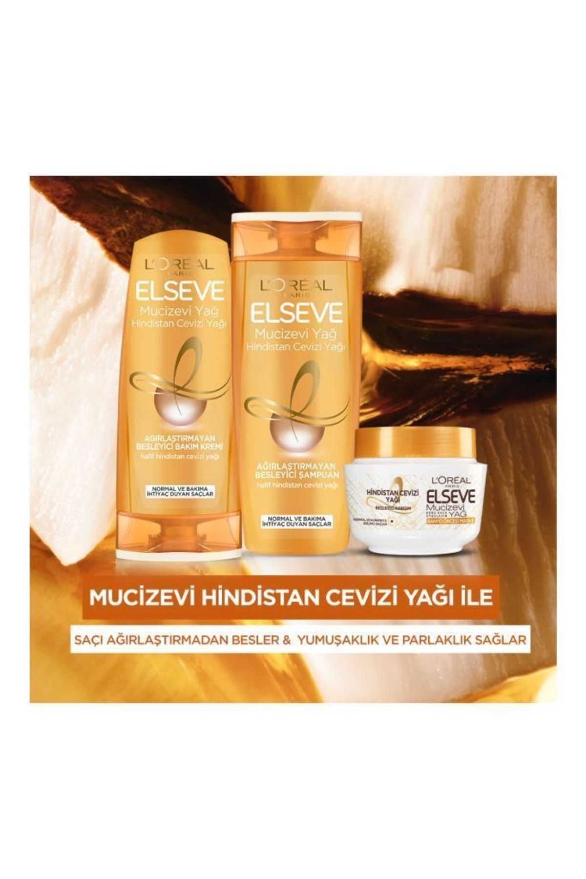 L'oréal Paris Mucizevi Hindistan Cevizi Yağı Ağırlaştırmayan Besleyici Şampuan 450 ml_3