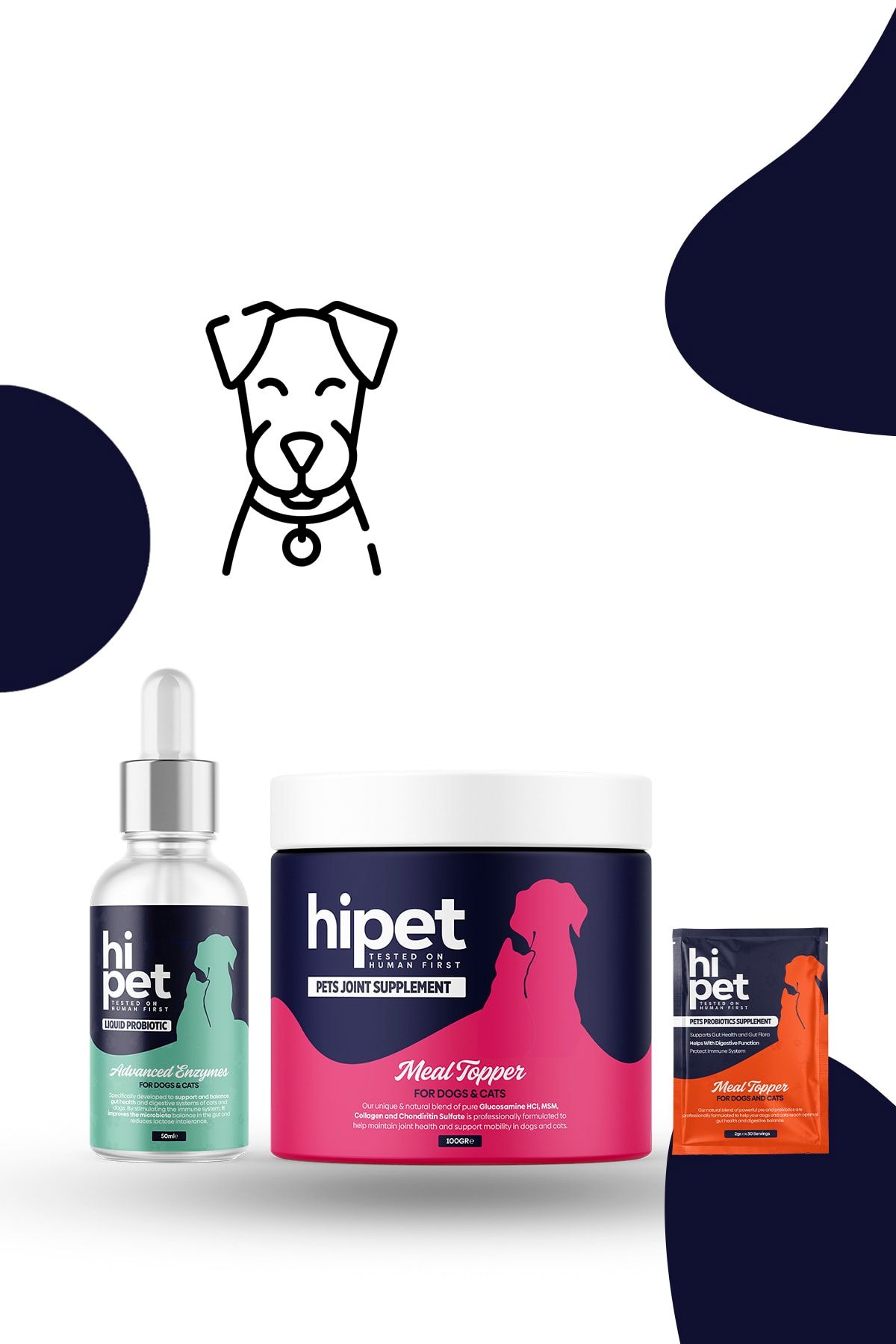 HiPet Köpek Bağışıklık Güçlendirici Set