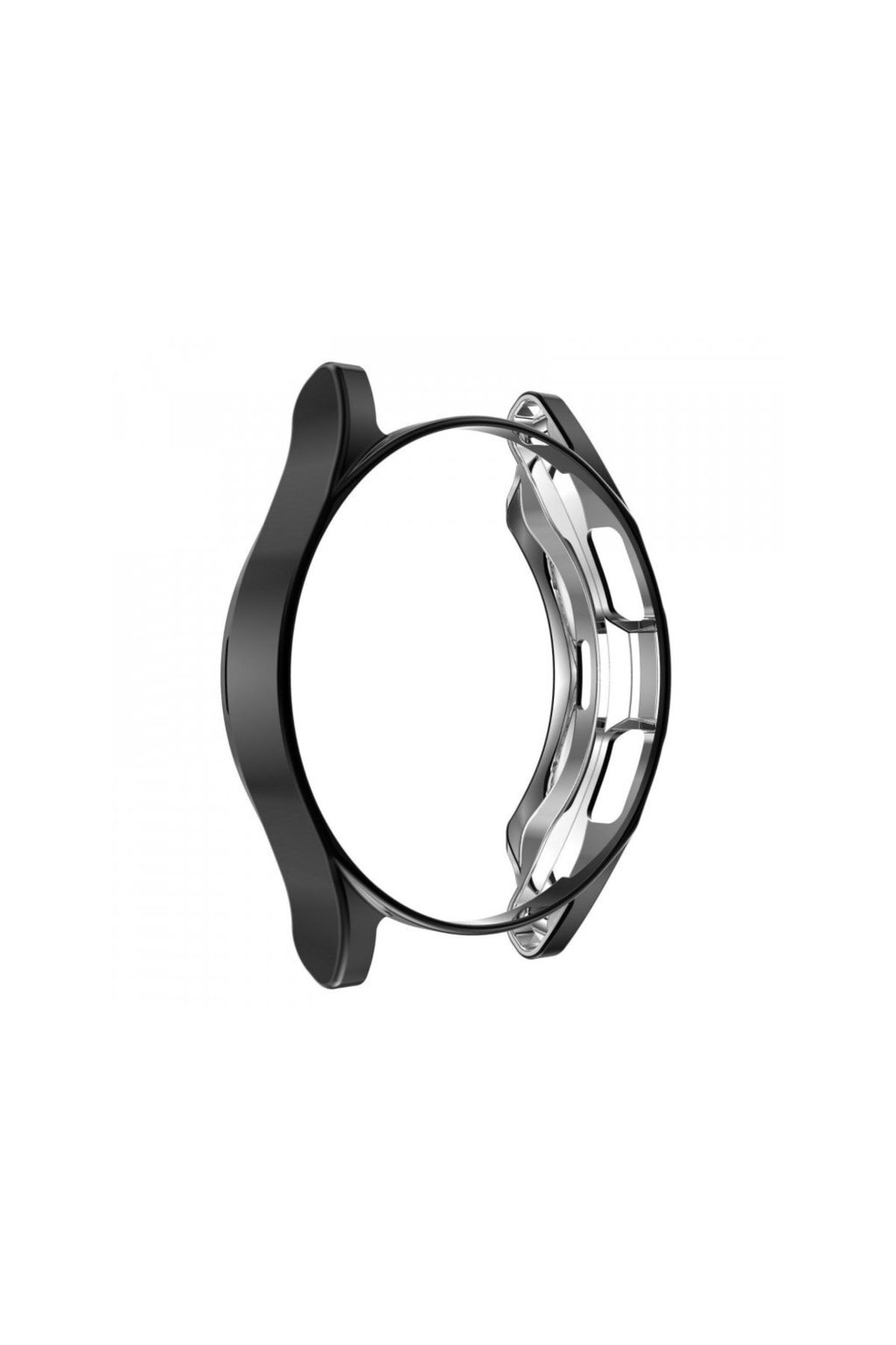 MORTY Samsung Galaxy Watch4 46mm Önü Açık Tasarım Silikon Kılıf