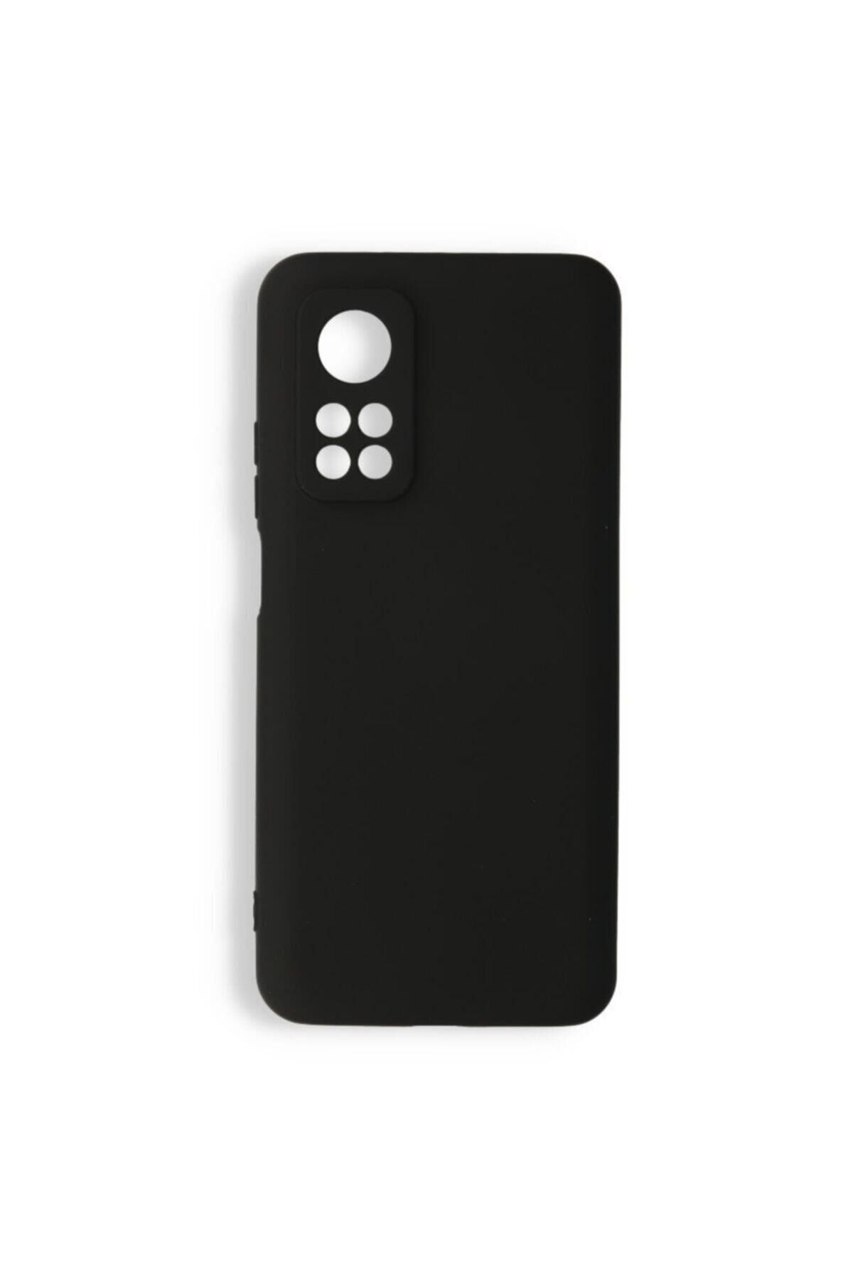 Dtech Xiaomi Mi 10t Pro Kılıf Silikon Içi Kadife Nano - Siyah