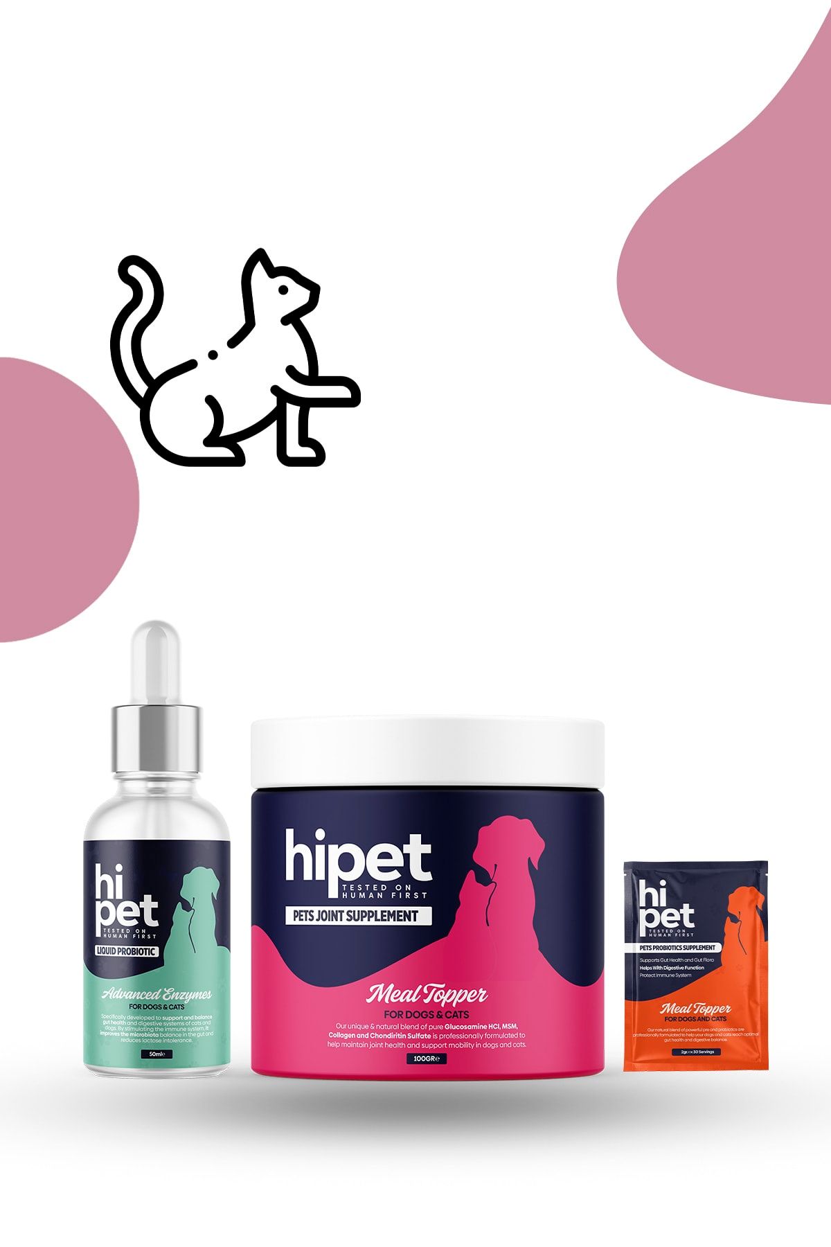 HiPet Kedi Bağışıklık Güçlendirici Set