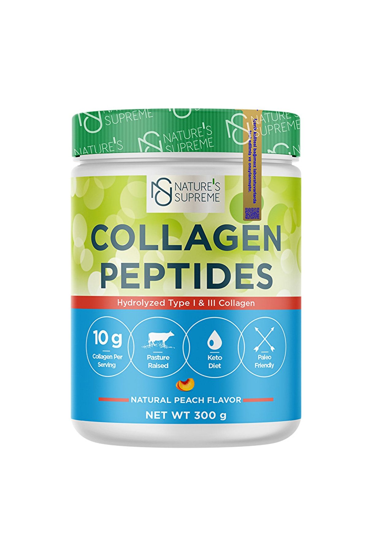 Natures Supreme Collagen Peptides Powder 300 gr