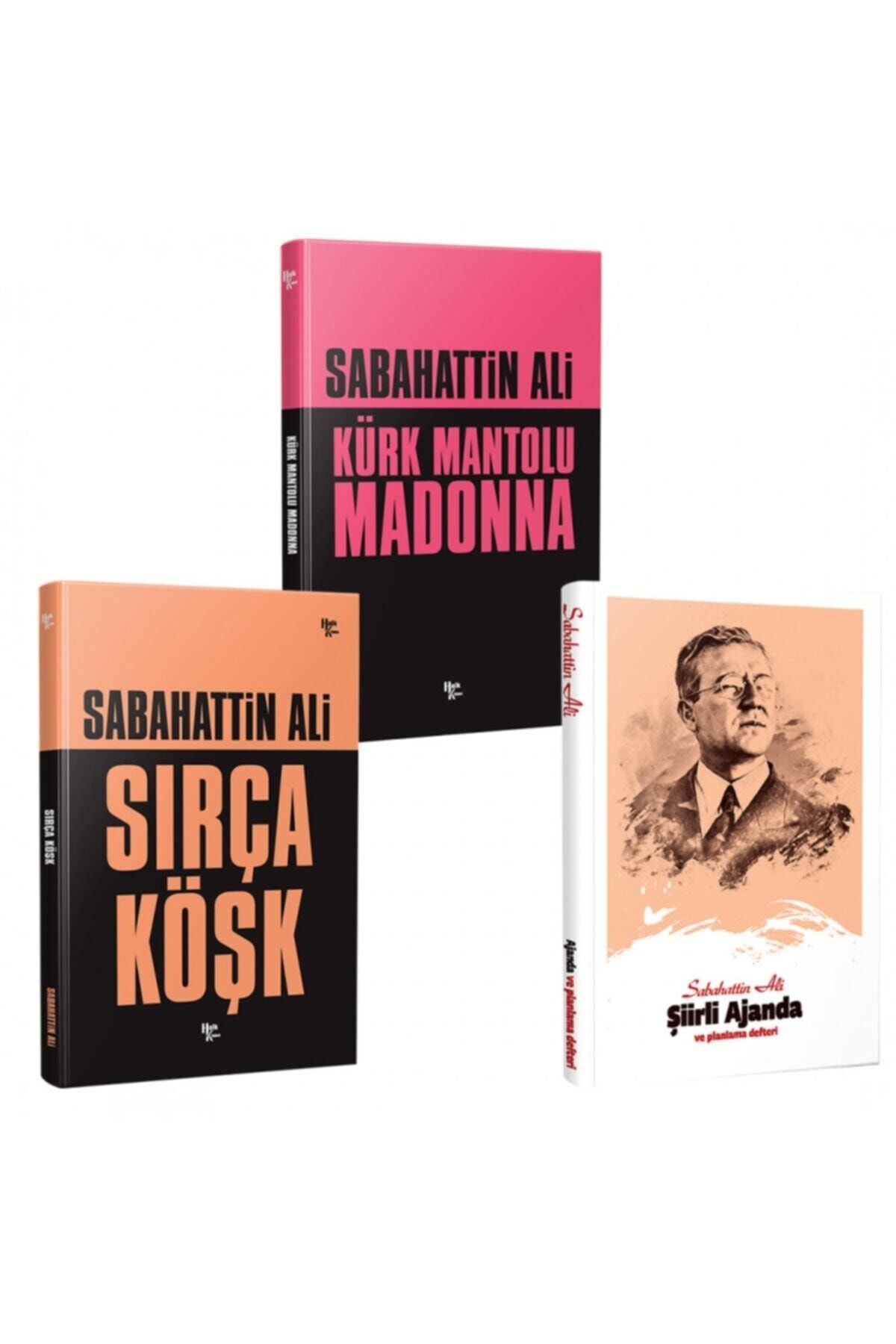 Halk Kitabevi Kürk Mantolu Madonna-Sırça Köşk Ve Şiirli Sabahattin Ali Ajandası
