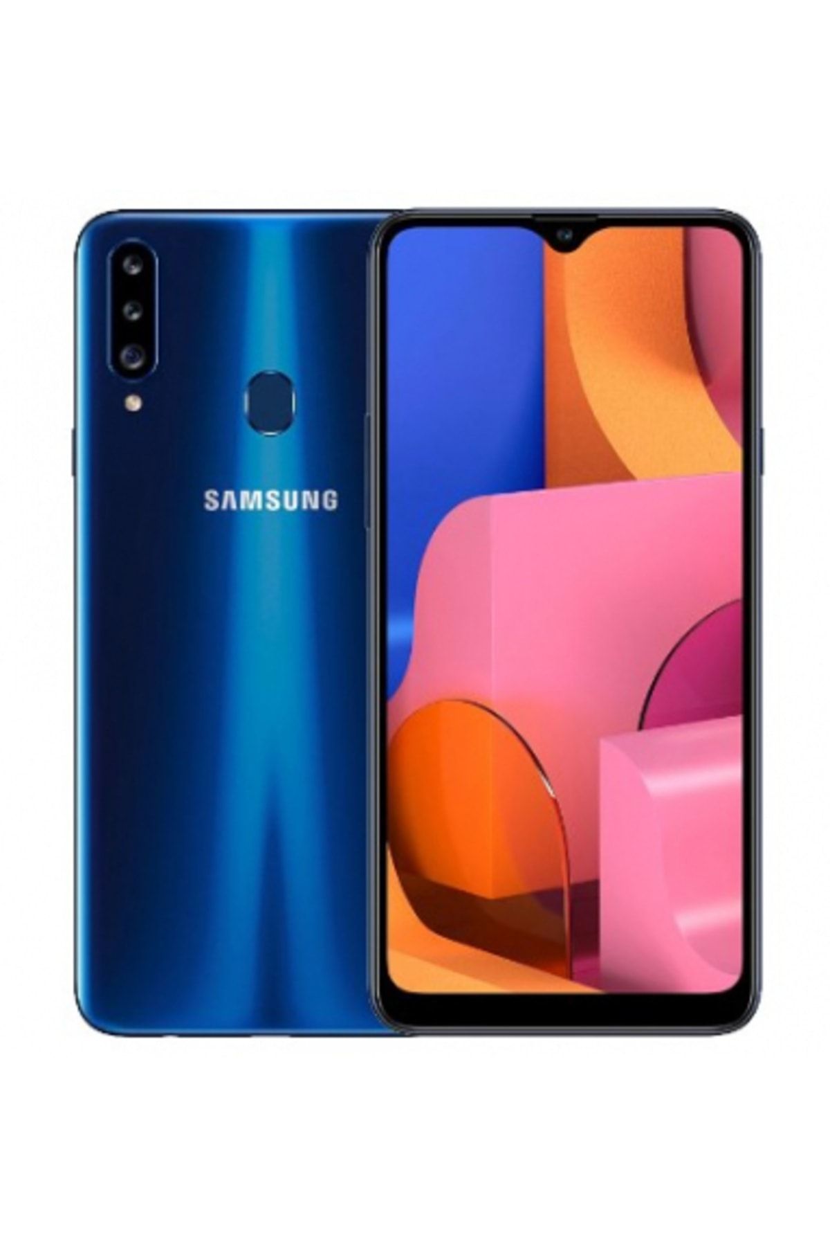 Samsung Yenilenmiş Galaxy A20 Blue 32 GB B Grade 12 Ay Garantili
