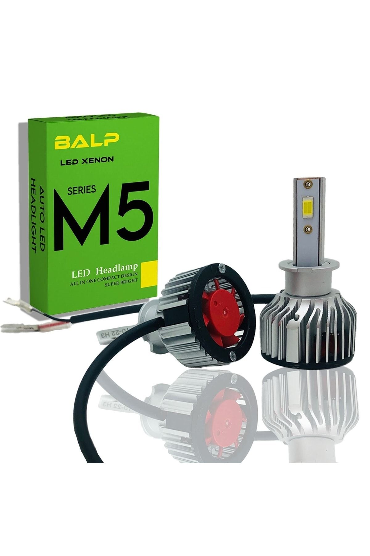BALP 2 Adet Pro Csp H3 Mini Led Xenon Bulut Teknolojisi 55w 8800lm 6500k
