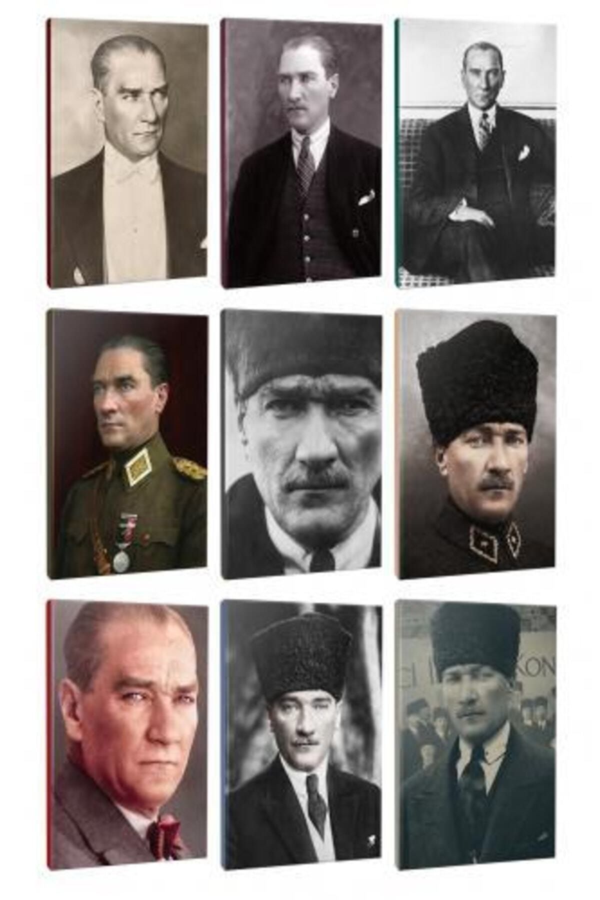 Halk Kitabevi 9Lu Atatürk- Çizgili Defter Seti 64 Sayfa
13,5X19,5Cm -3