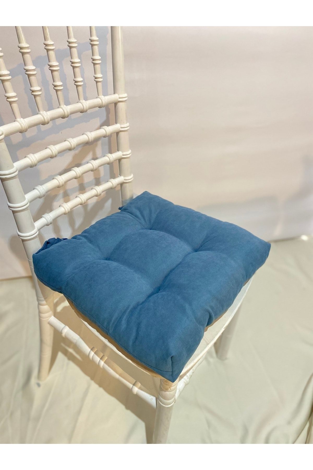 JANGEAR Sandalye Minderi Pofidik 40×40 Köşeli Bağcıklı