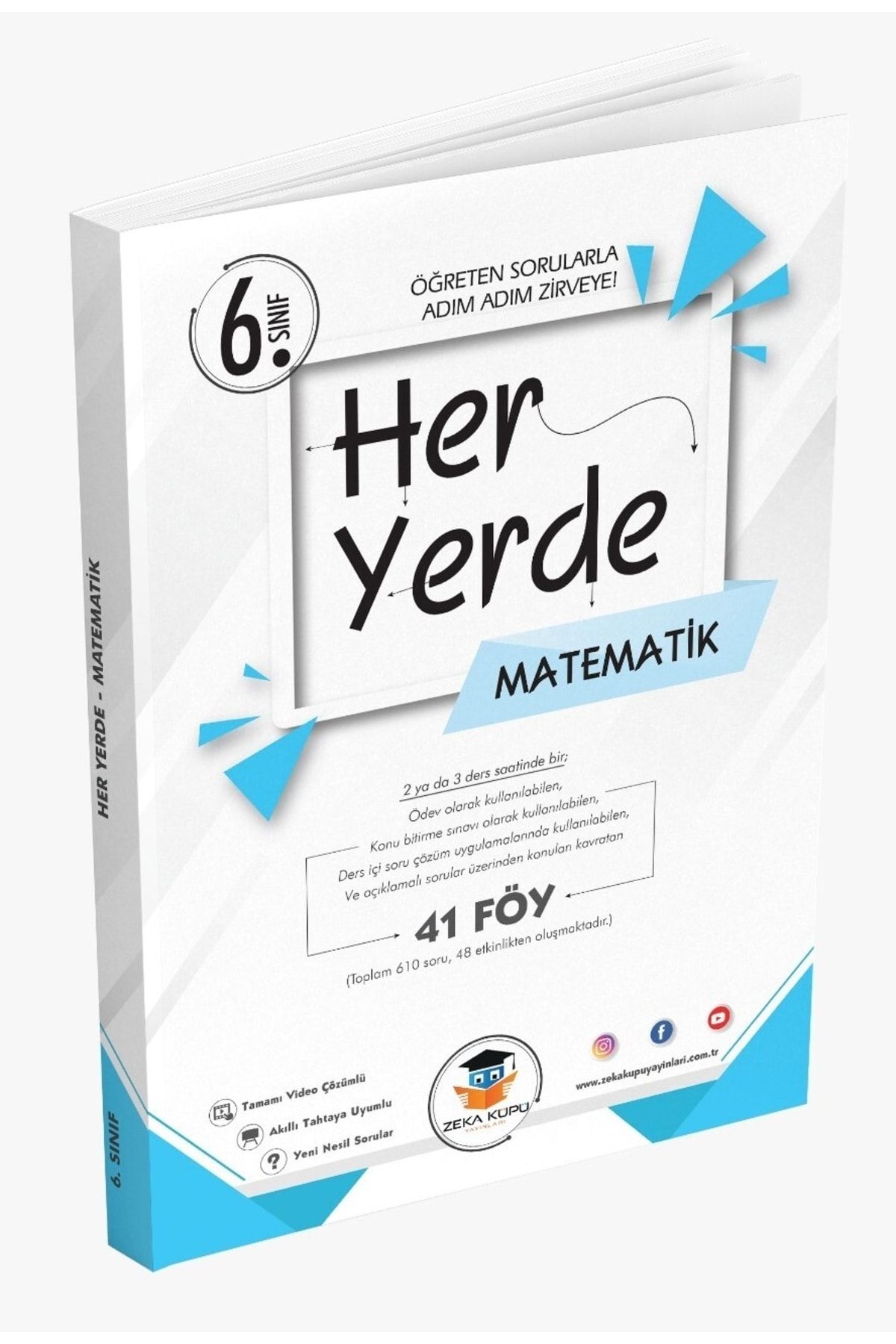 Zeka Küpü Yayınları 6.sınıf Heryerde Matematik Soru Bankası