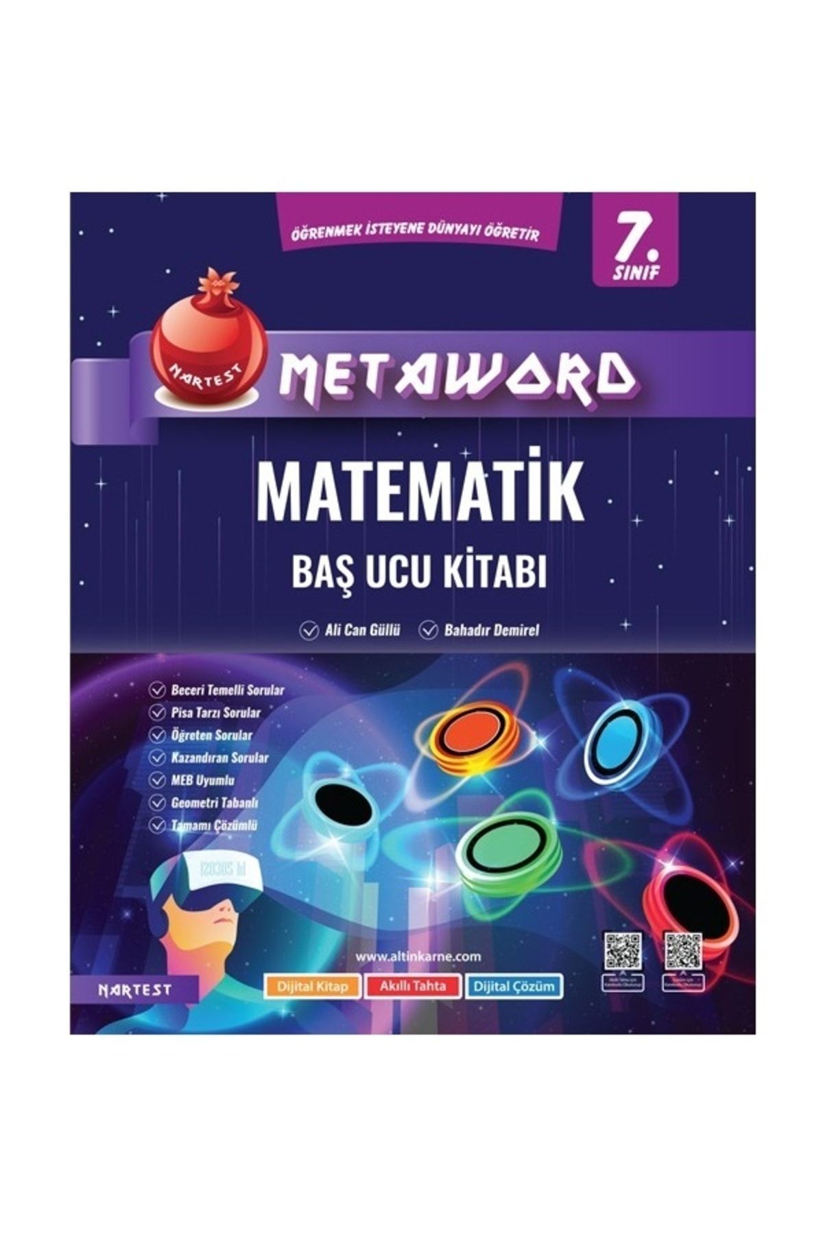 Nartest Yayınları 7. Sınıf Metaword Matematik Baş Ucu Kitabı