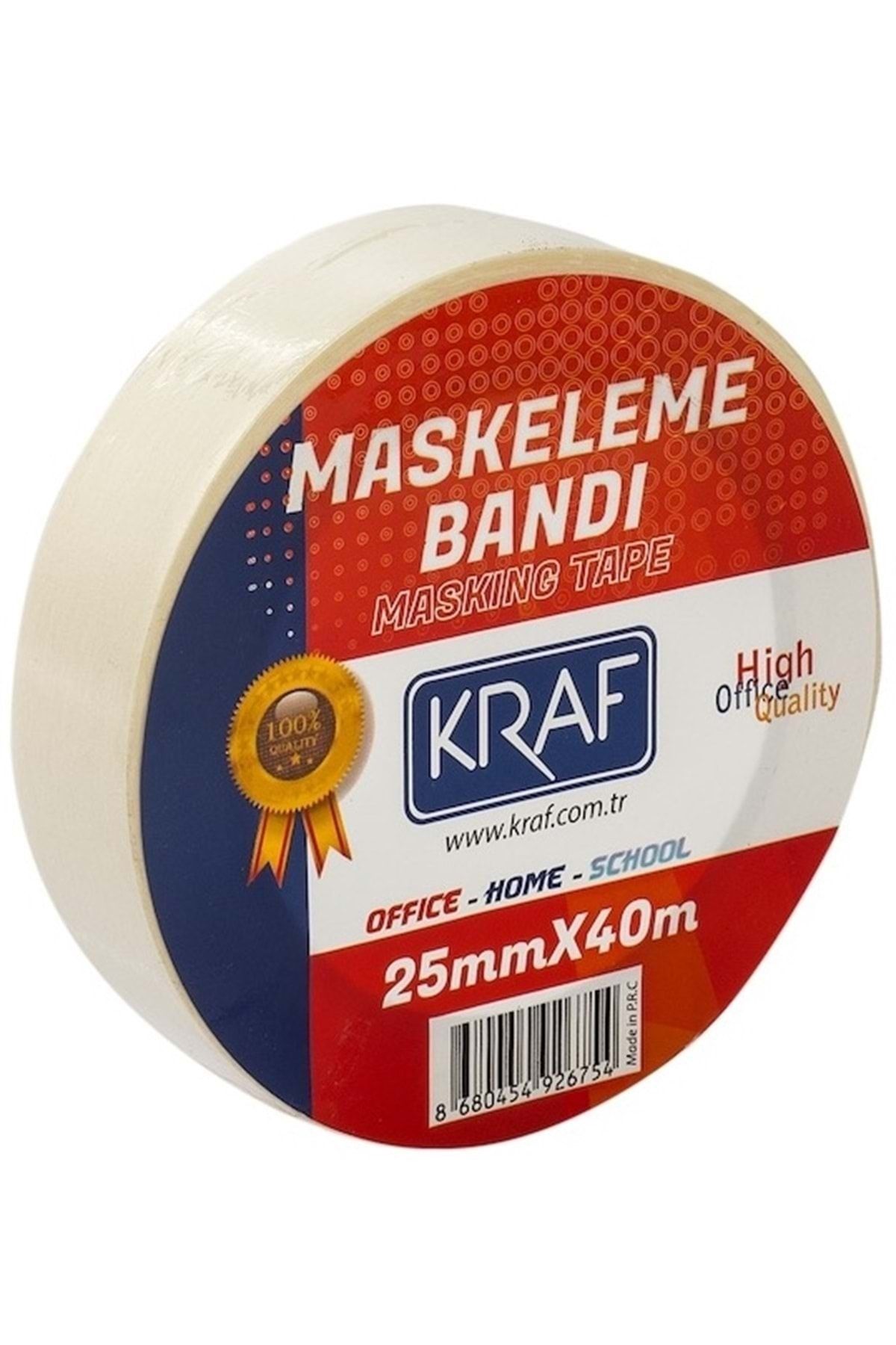 KRAF Maskeleme Bandı 25 Mm X 40 Mt.