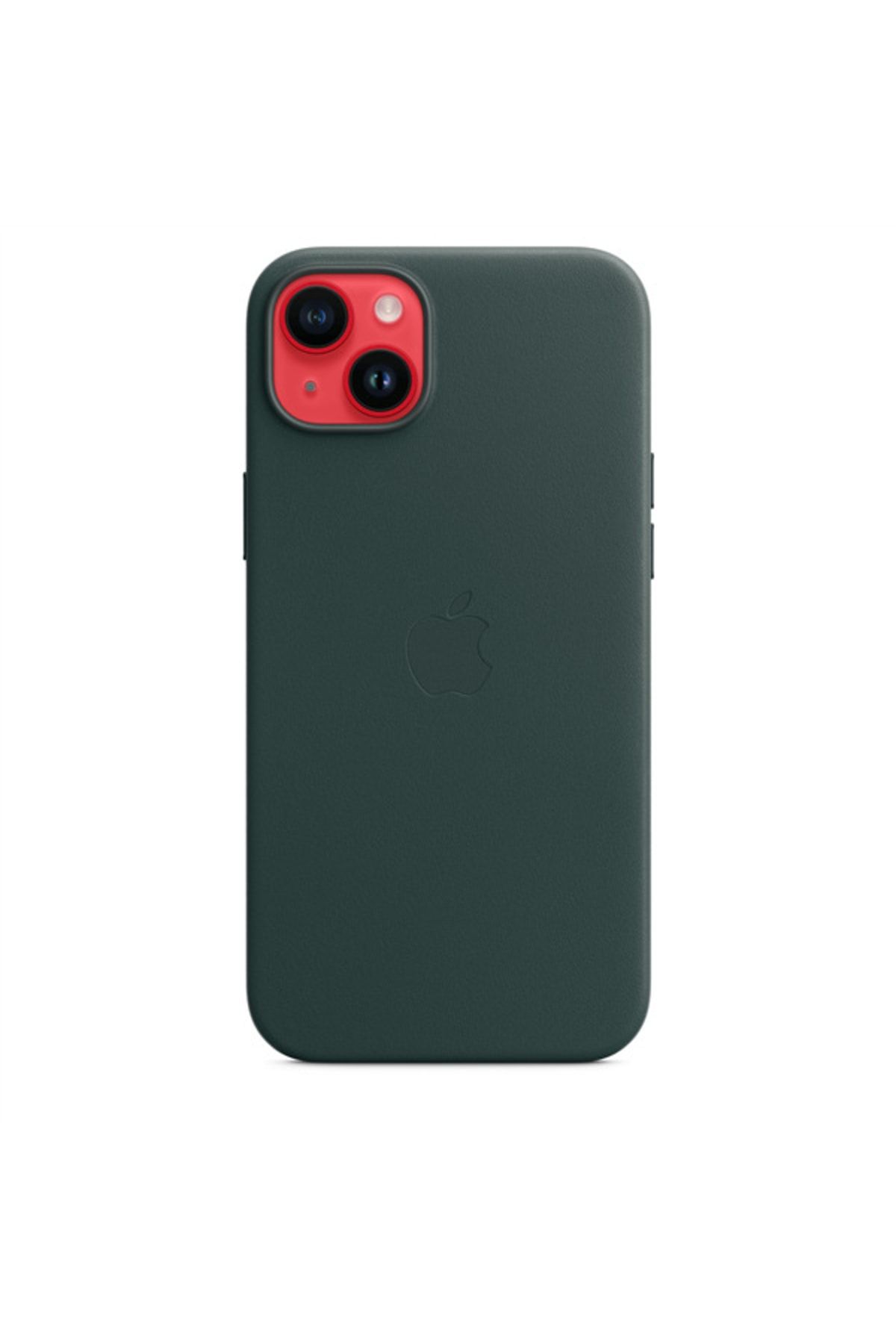 Apple Iphone 14 Plus Için Magsafe Özellikli Deri Kılıf - Orman Yeşili