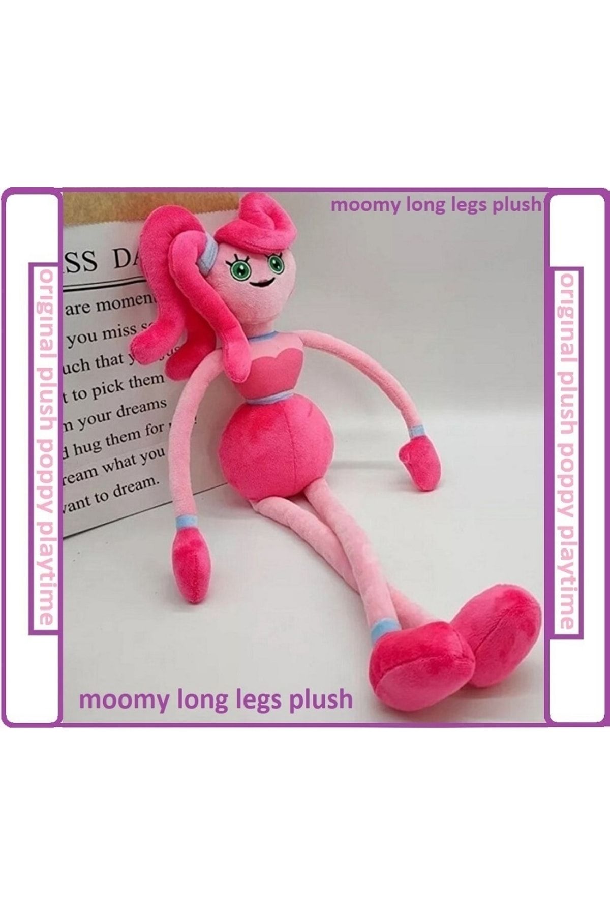 OYUNCAKSAHİLİ Mommy Long Legs Spider Anne Momi Killy Willi 54cm Peluş Oyuncak Haşhaş Çalma Oyunu Poppy Playtime