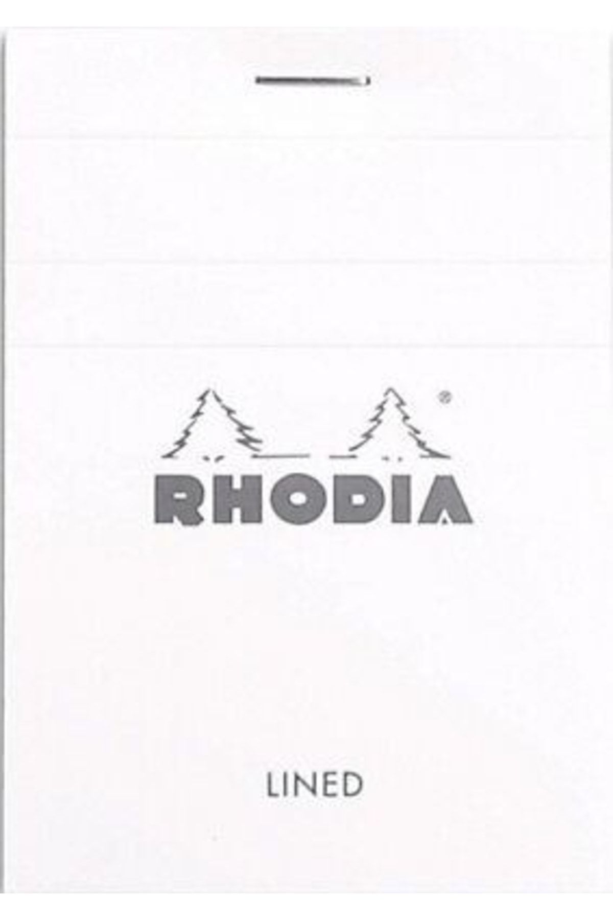 Rhodia Bloknot Çizgili Beyaz 7.4 X 10.5 Cm.