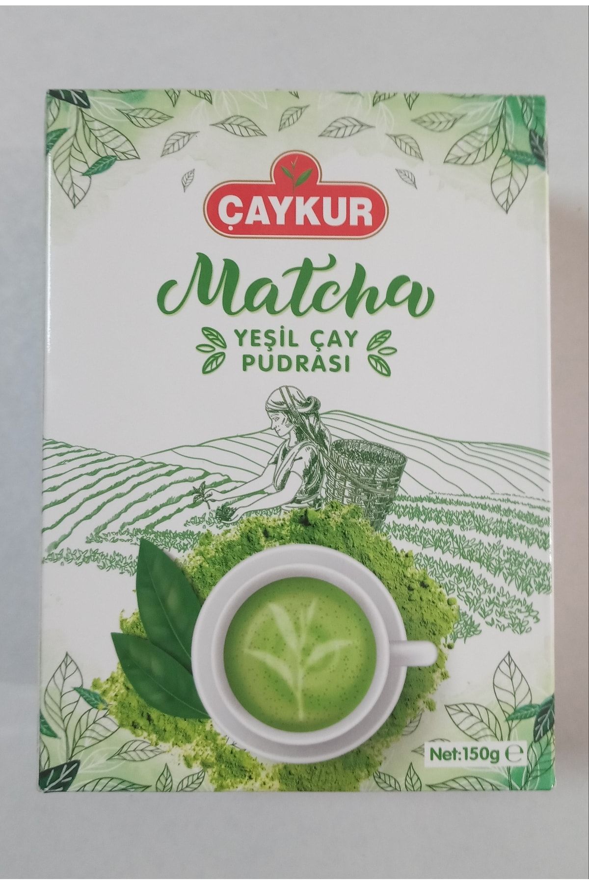 Çaykur Matcha Yeşil Çay Pudrası Yeni Kutu 150 Gr