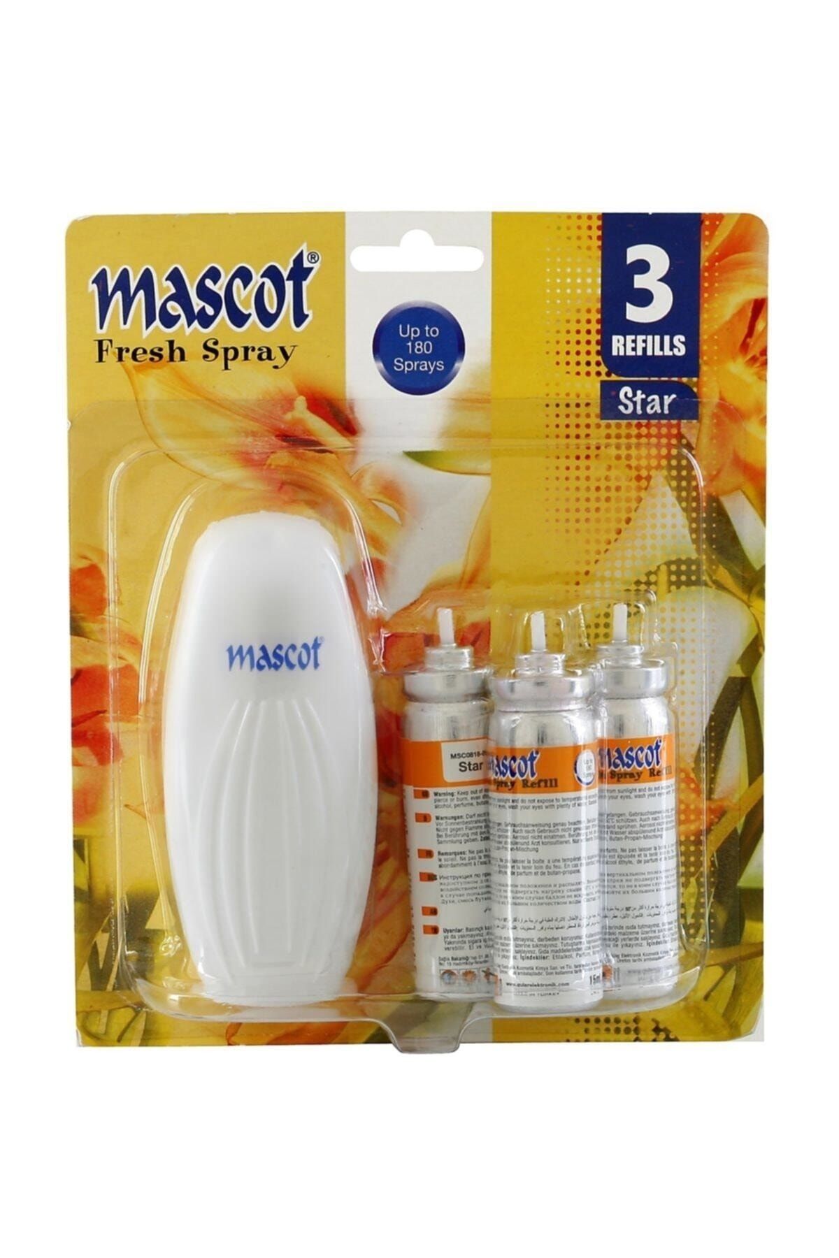 Discover Mascot Fresh Spray 3 Yedekli-star