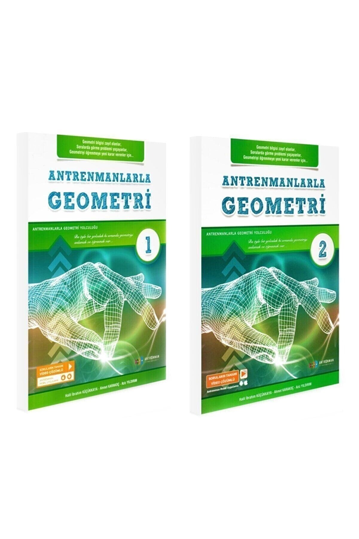 Antrenman Yayınları Antrenmanlarla Geometri  1-2 Kitap Seti