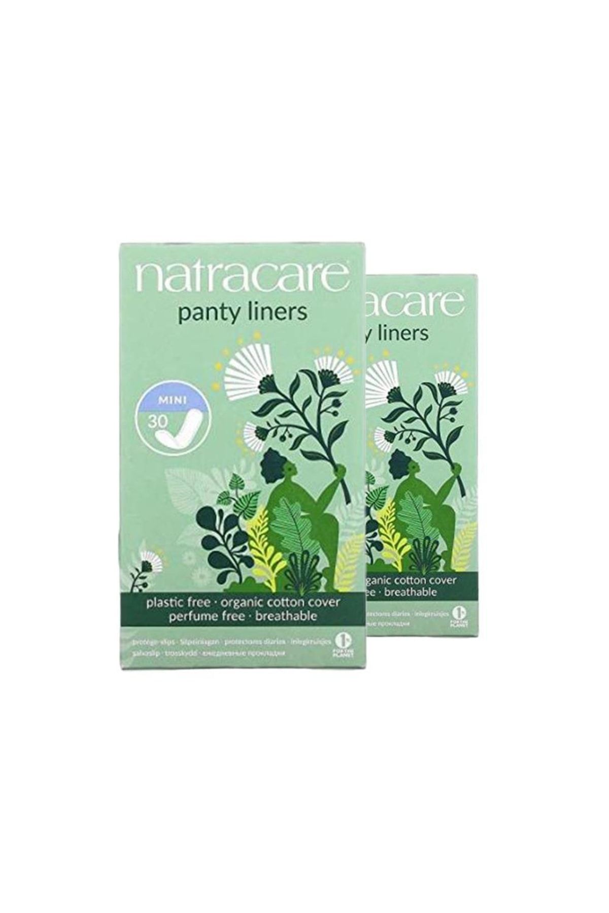 Natracare Mini Panty Liners Breathable 30 Adet X 2