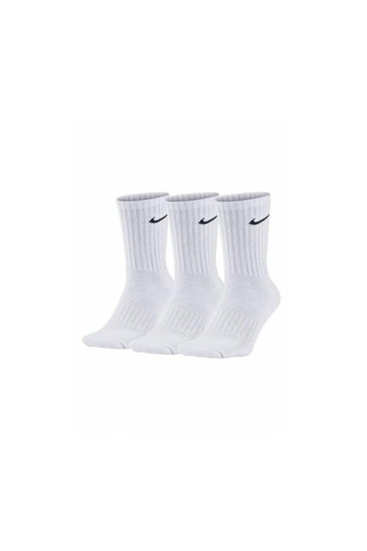 Nike Erkek Beyaz Everyday Cushioned Çorap 3'lü