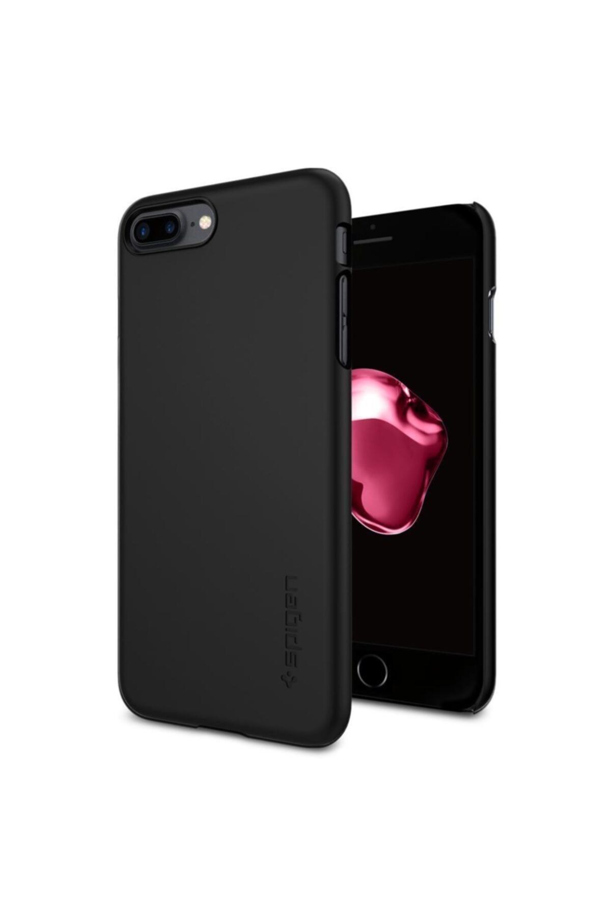 Spigen Iphone 7 Plus Kılıf Thin Fit Ultra Ince Black - 043cs20471
