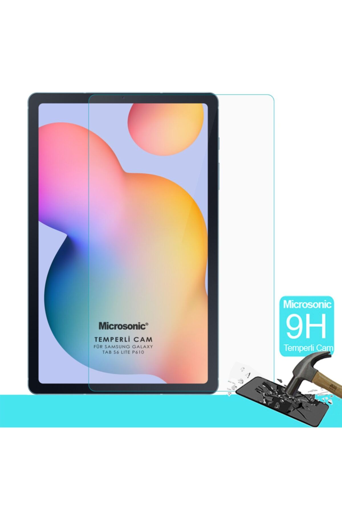 Microsonic Galaxy Tab S6 Lite 10.4" P610 Tempered Glass Screen Protector