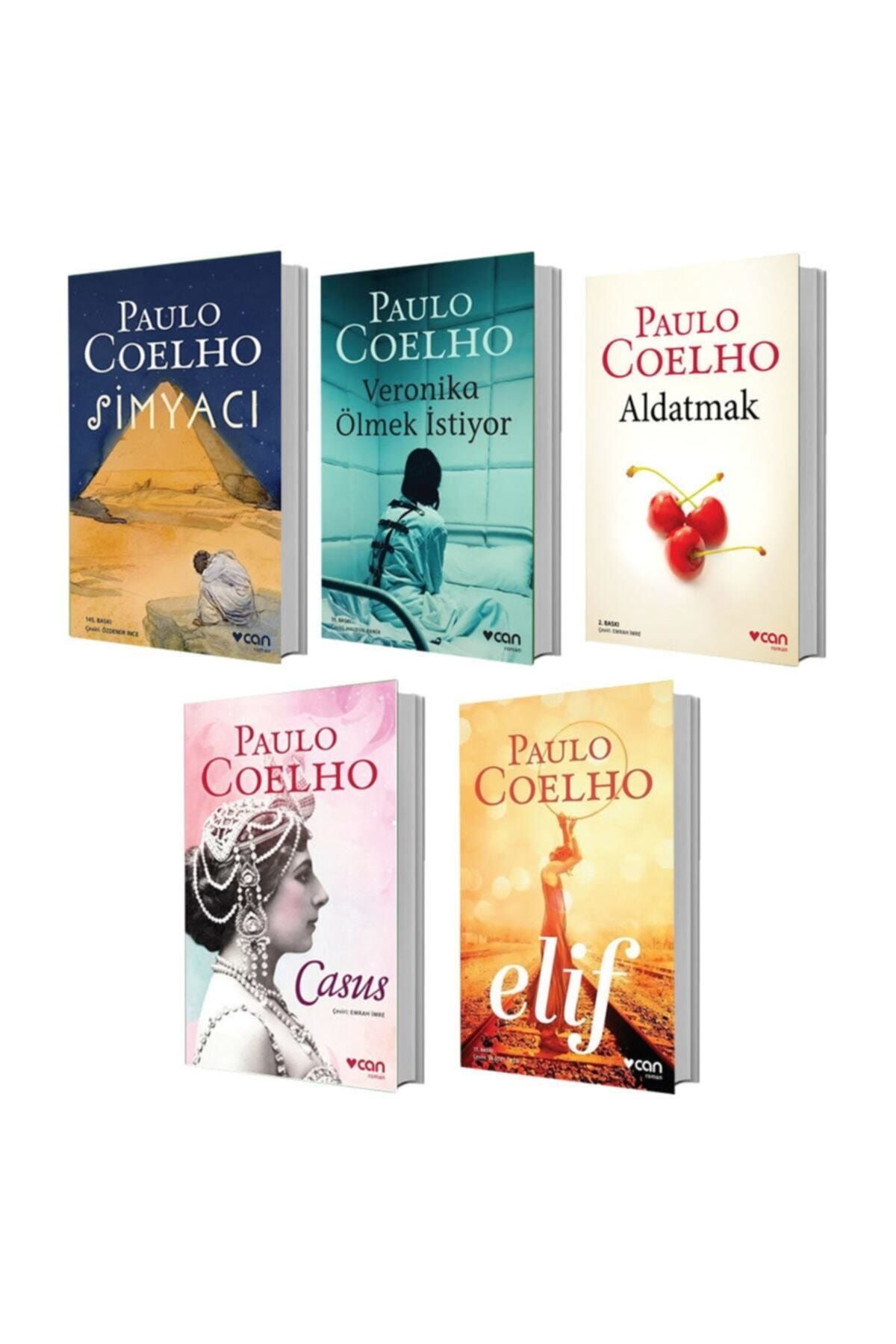 Can Yayınları Simyacı - Veronika Ölmek Istiyor-aldatmak-casus-elif- Paulo Coelho 5 Kitap Set
