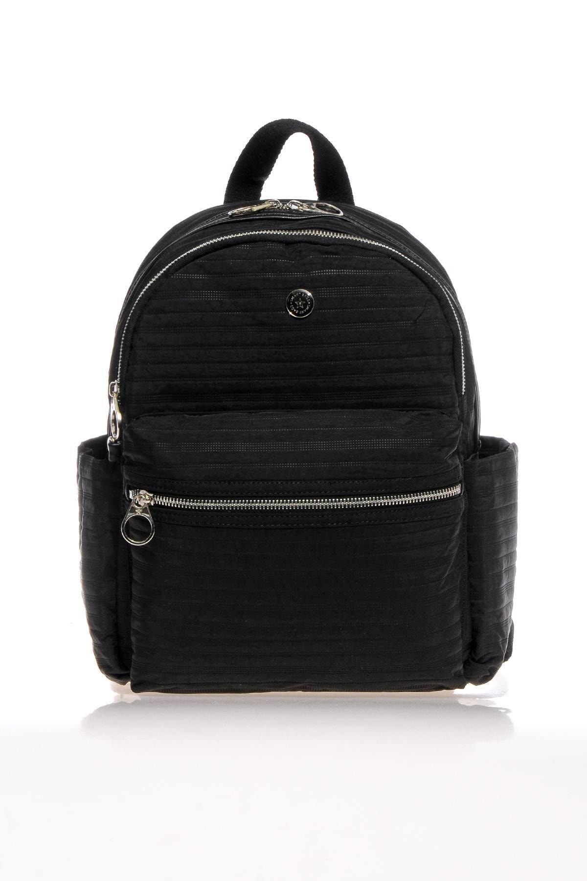 Smart Bags Smb3023-0001 Siyah Kadın Sırt Çantası