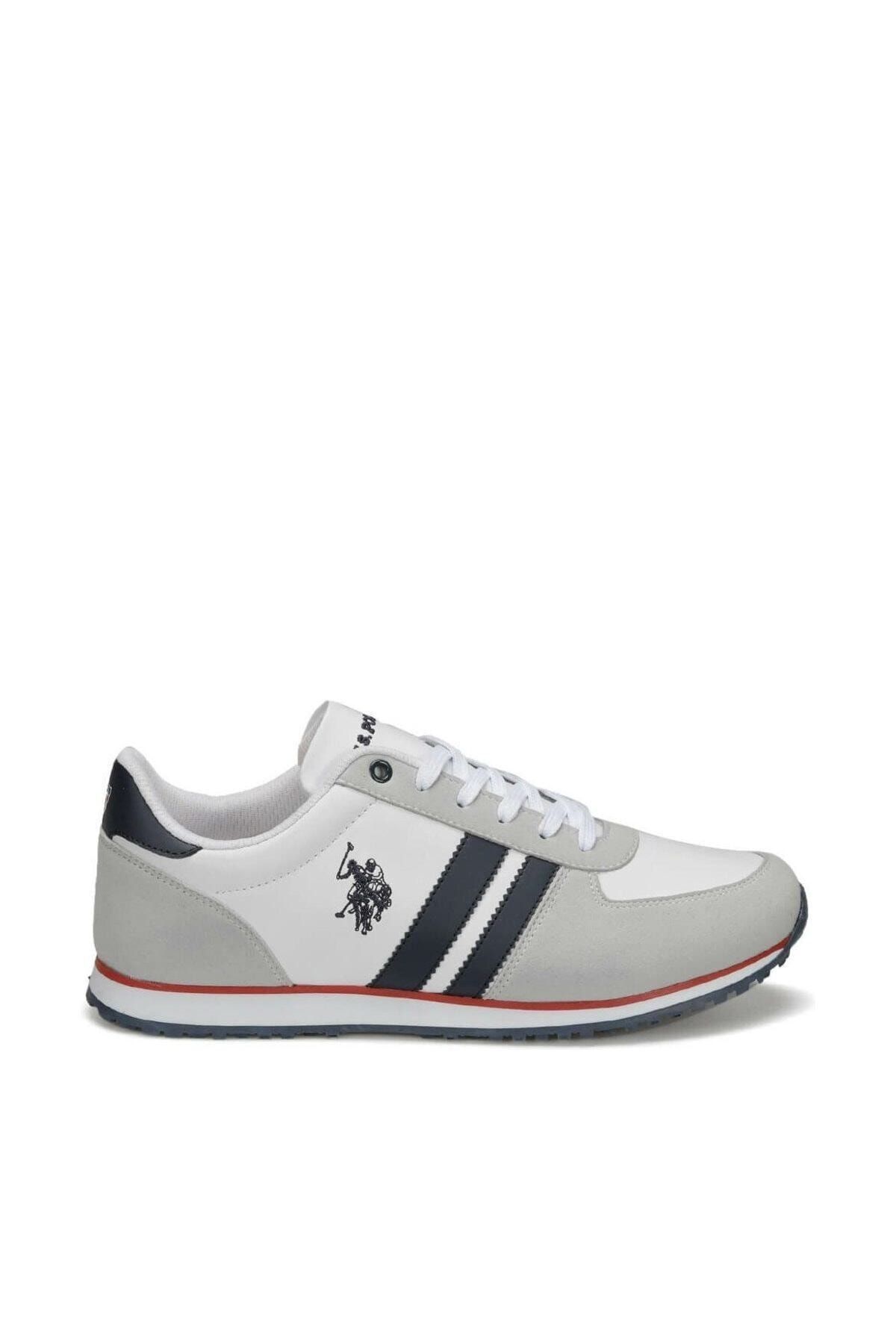 U.S. Polo Assn. PLUS WT 9PR Beyaz Erkek Sneaker Ayakkabı 100418097